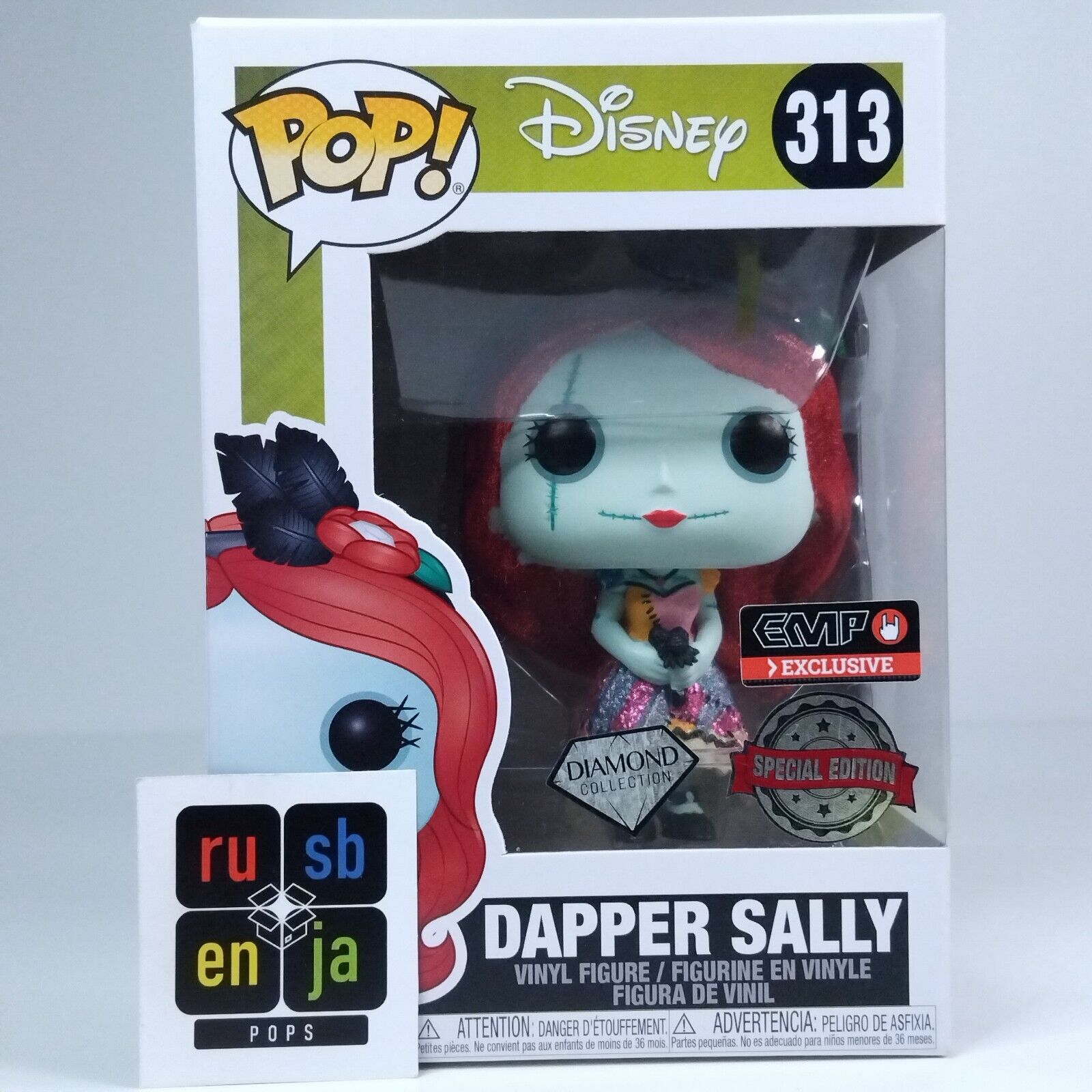 Funko Pop! Disney Nightmare Before Christmas Dapper Sally Diamond #313