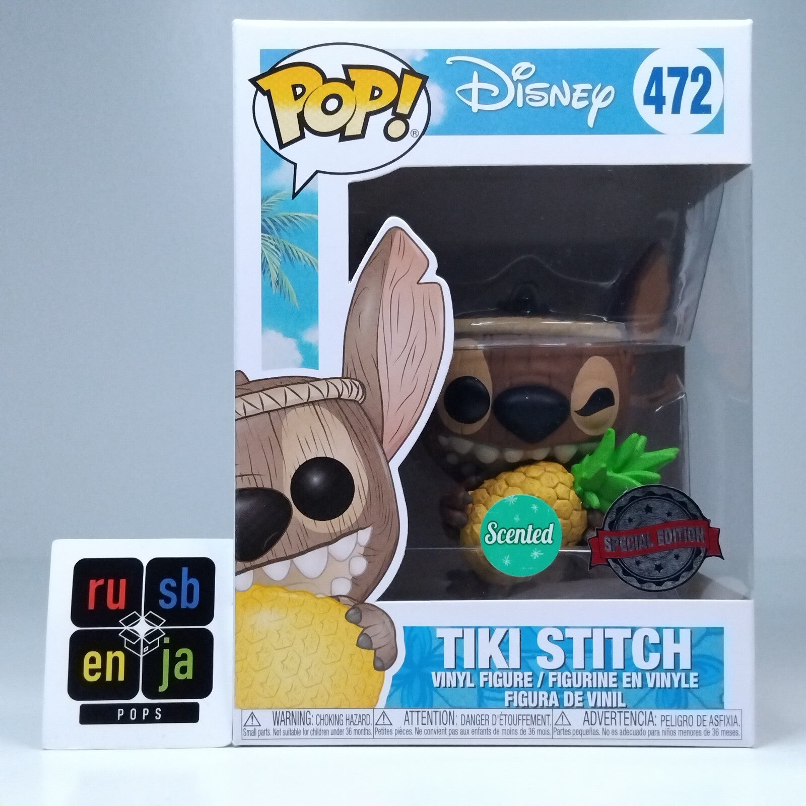 Funko Pop! Disney Lilo & Stitch - Tiki Stitch Scented Special Edition #472