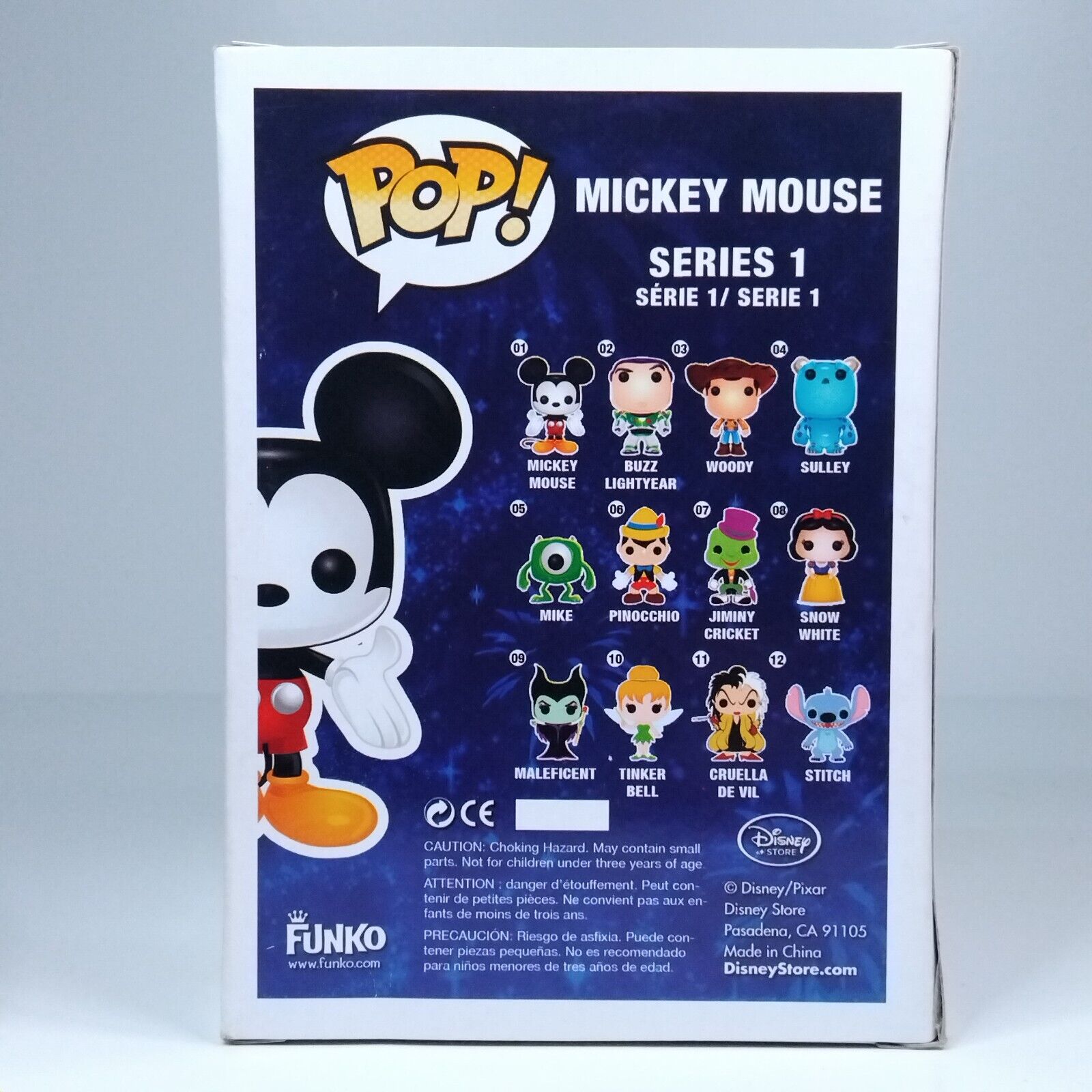 Funko Pop! Disney Store Mickey Mouse Metallic D23 480 Pcs Limited Edition #01