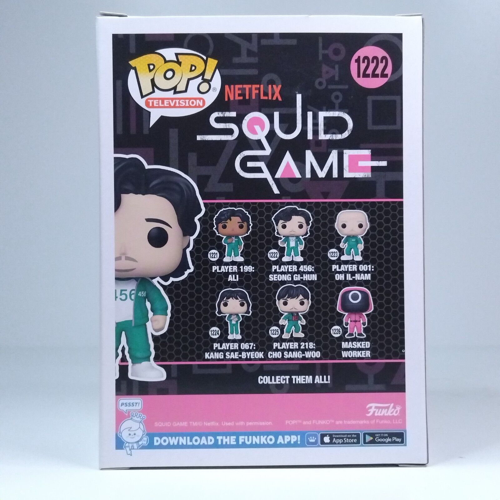 Funko Pop! TV Squid Games Player 456: Seong Gi-Hun #1222