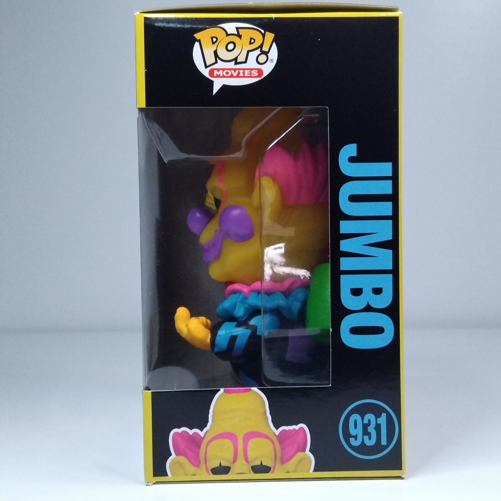 Funko Pop! Movies Horror Killer Klowns Blacklight Jumbo Spirit Exclusive #931