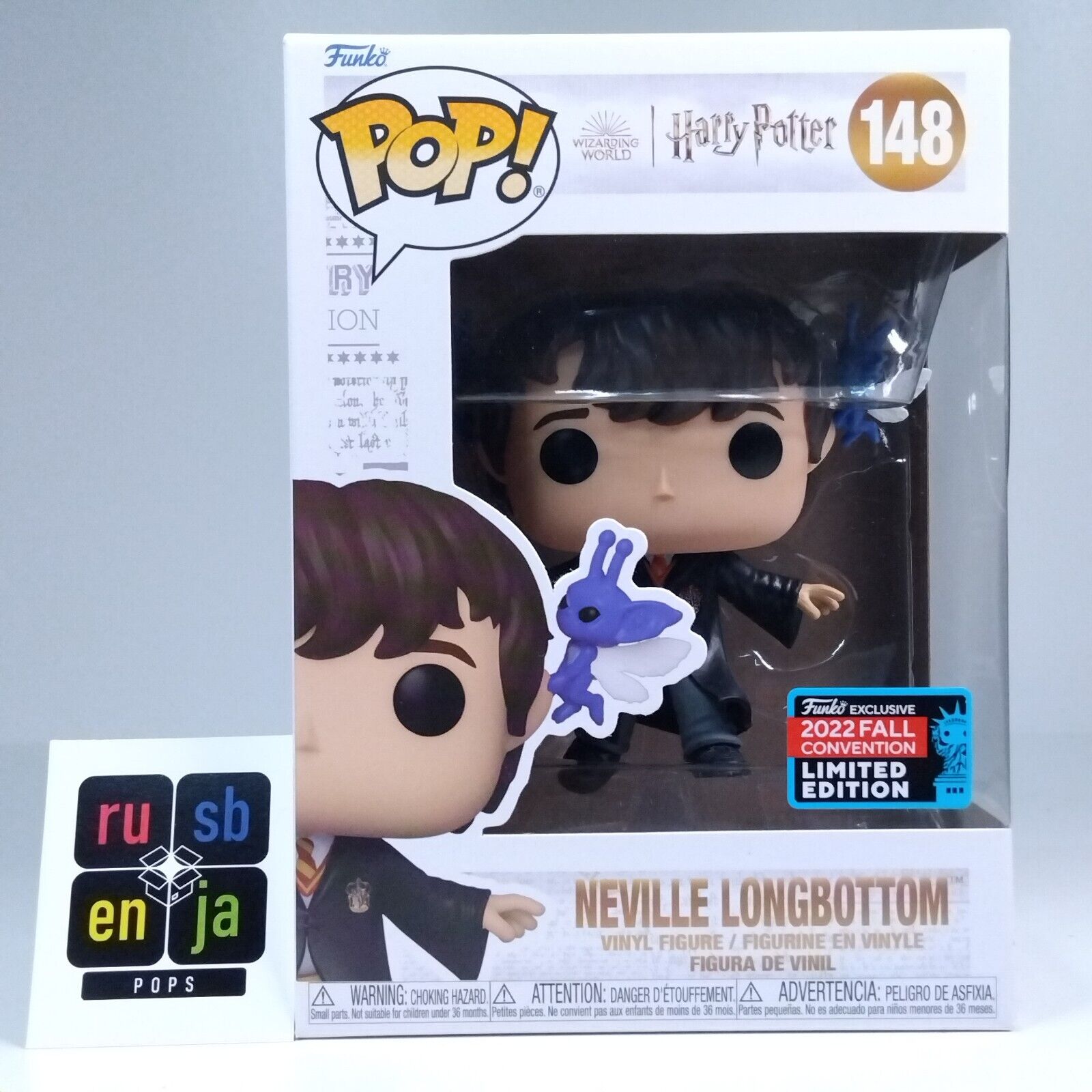 Funko Pop! Harry Potter Neville Longbottom with Pixies Limited Edition #148