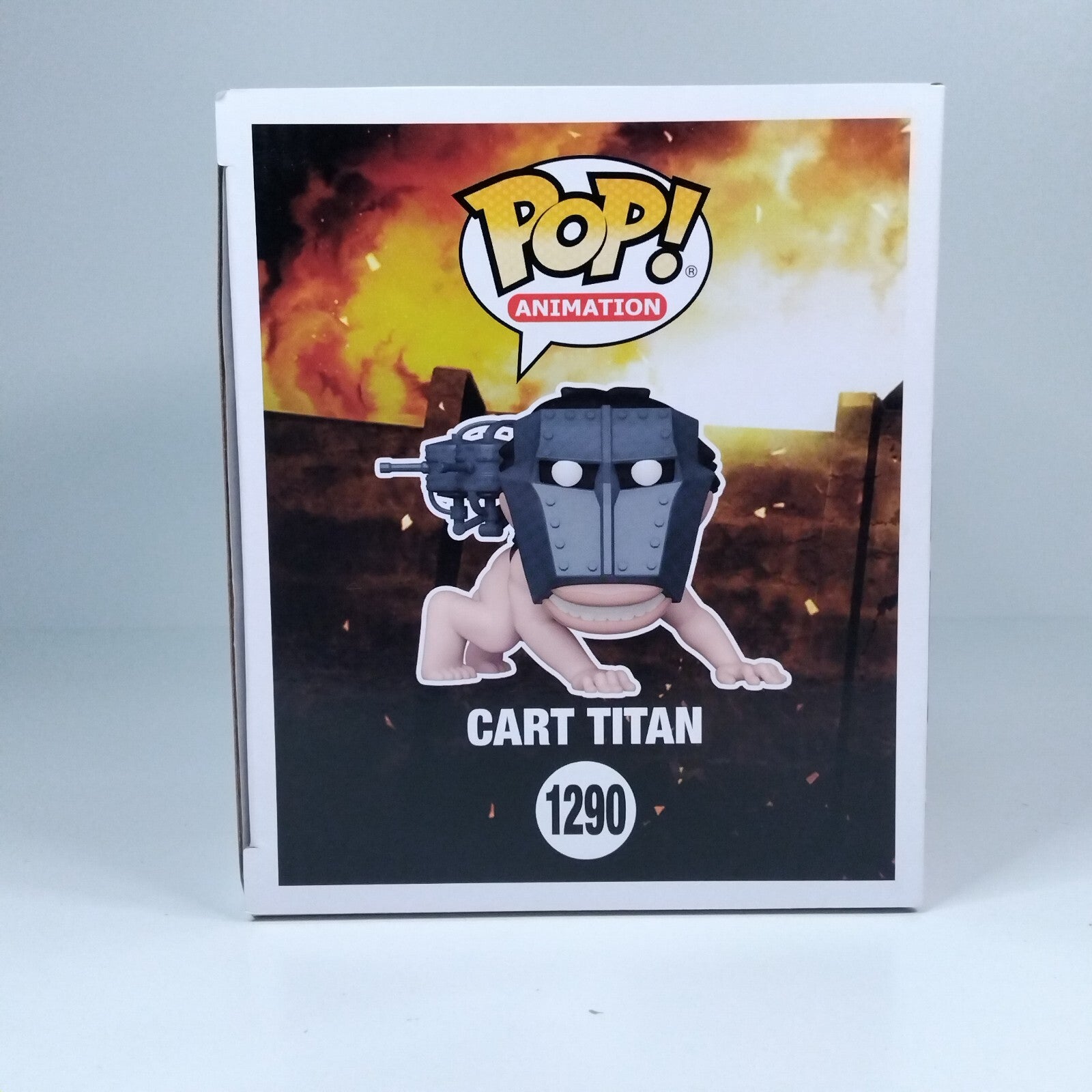 Funko Pop! Anime AoT Attack on Titan Cart Titan Special Edition #1290