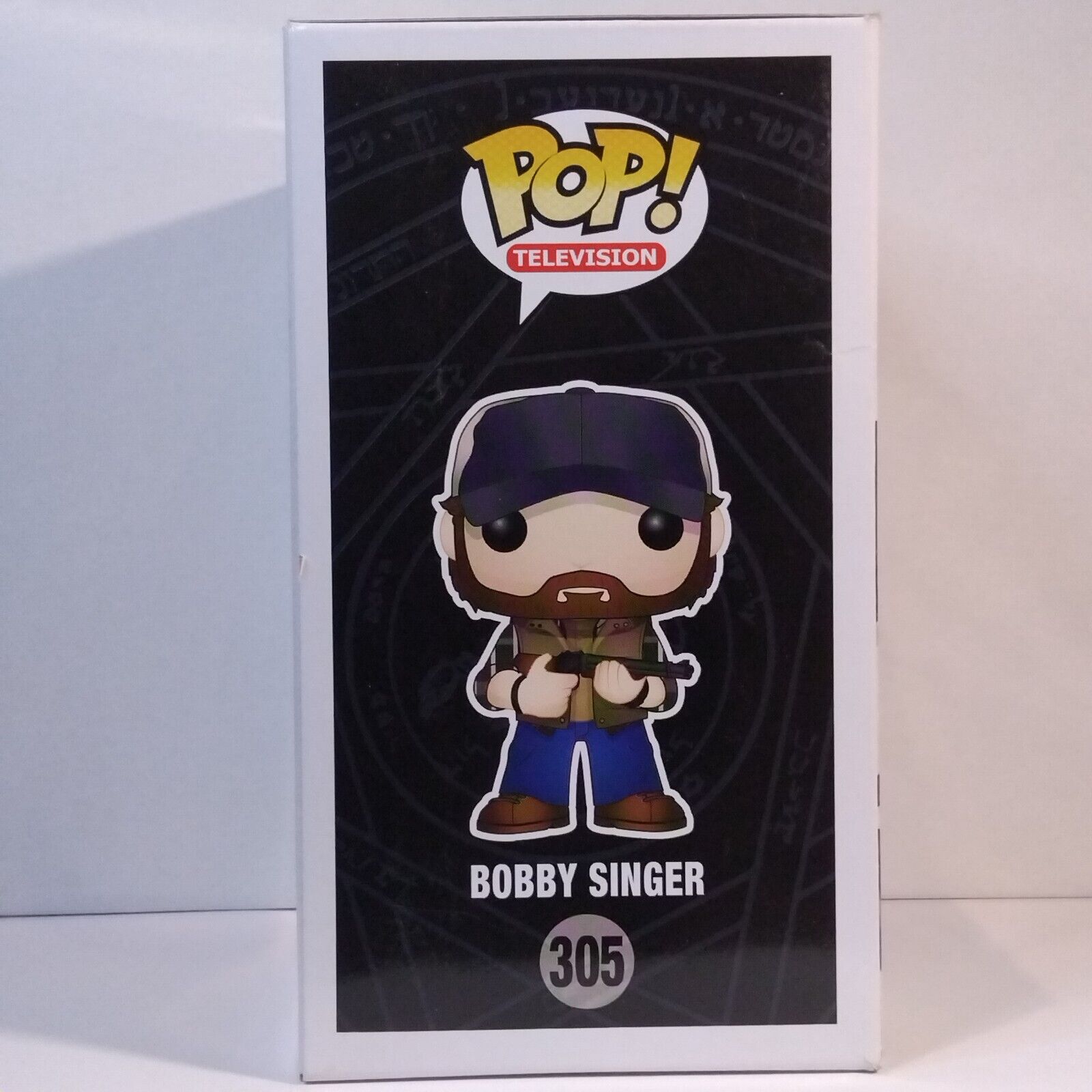 Funko Pop! TV Supernatural Bobby Singer Signed Jim Beaver COA #305