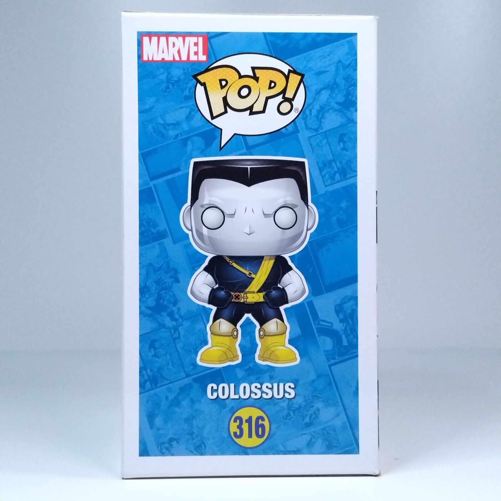 Funko Pop! Marvel X-Men Colossus Signed w/Quote Stefan Kapicic COA #316