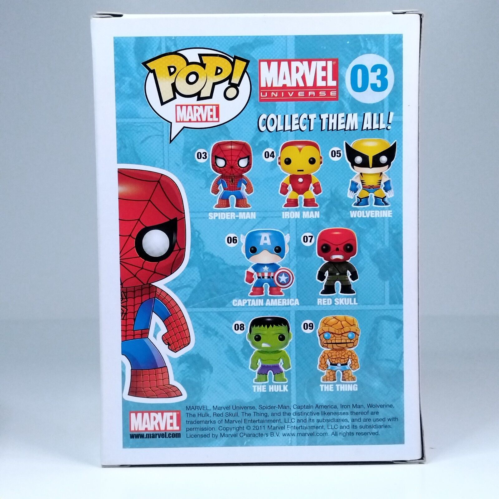 Funko Pop! Marvel Spider-Man Black & White B&W Fugitive Toys Exclusive #03