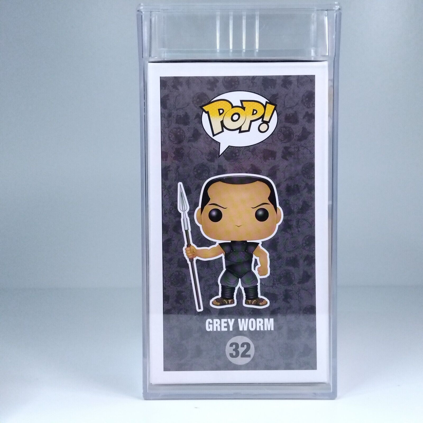 Funko Pop! TV Game of Thrones Grey Worm Signed Jacob Anderson COA PSA 9 #32