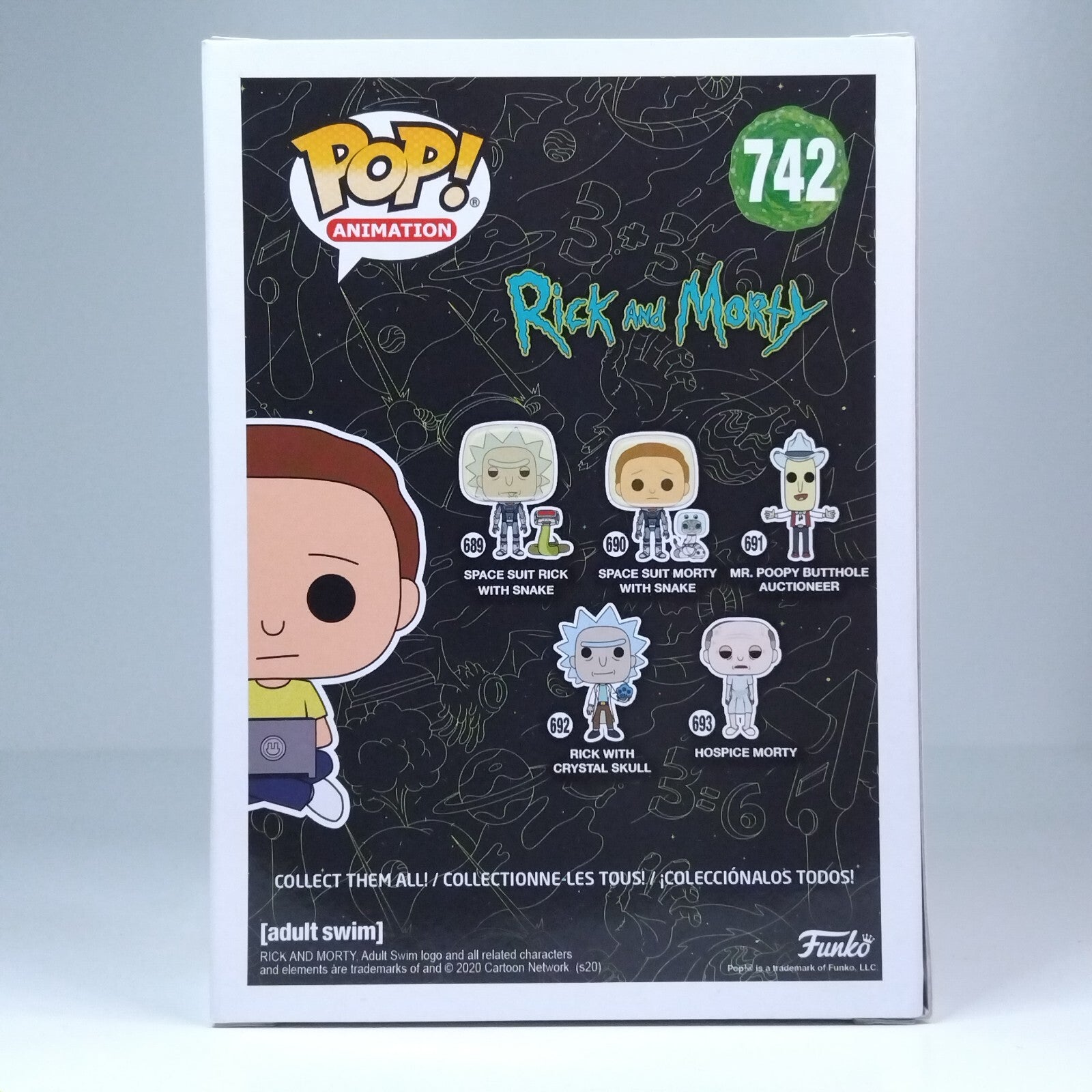 Funko Pop! Animation Rick and Morty - Morty with Laptop Special Edition #742
