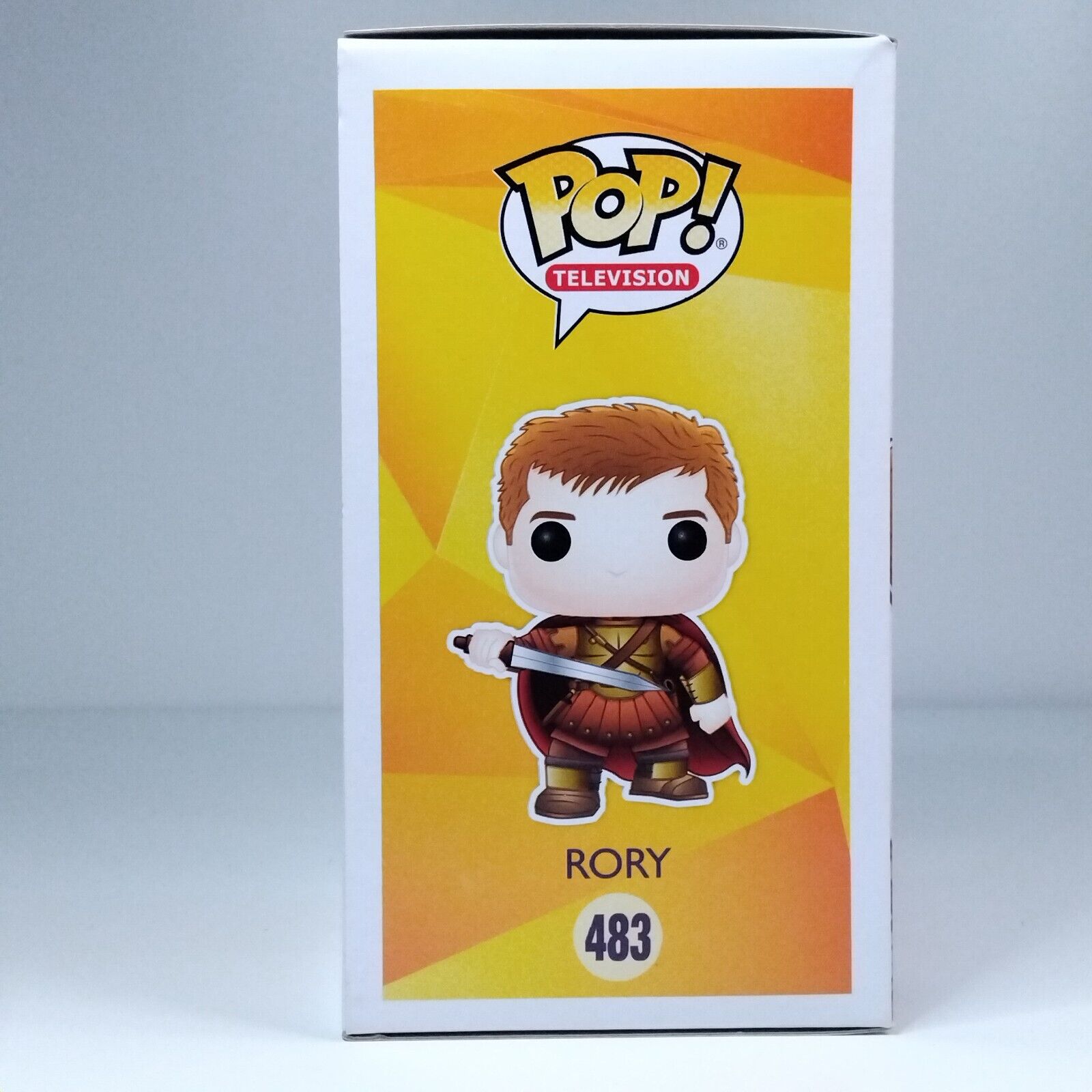 Funko Pop! TV Doctor Who Rory Signed Arthur Darvill COA #483 WS