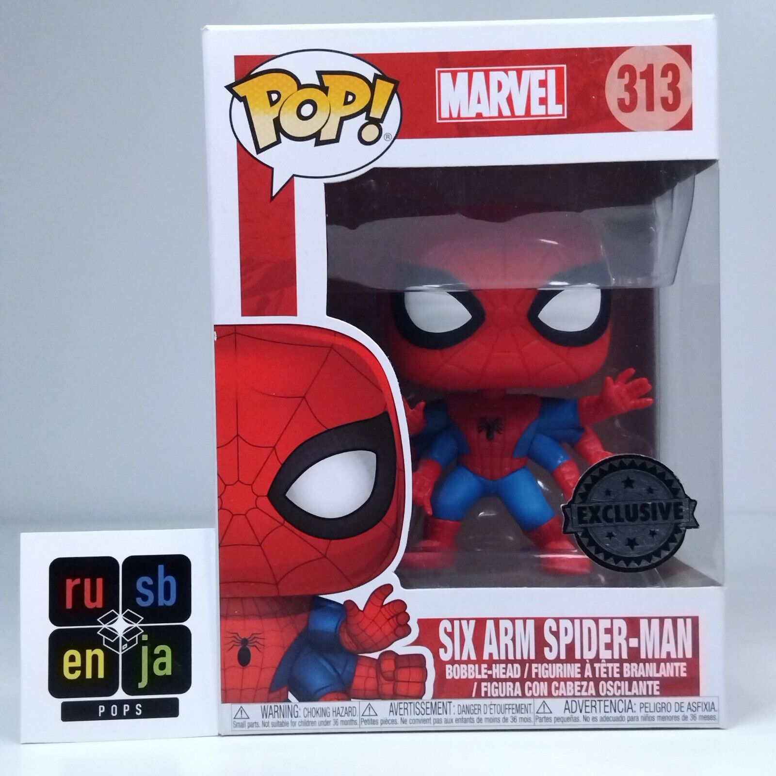 Funko Pop! Marvel Six Arm Spider-Man Exclusive #313