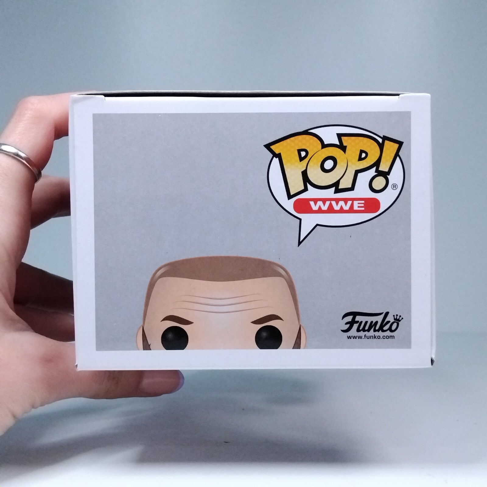 Funko Pop! WWE Triple H Skull King Masked Chase Edition #52 FADED BOX FRONT