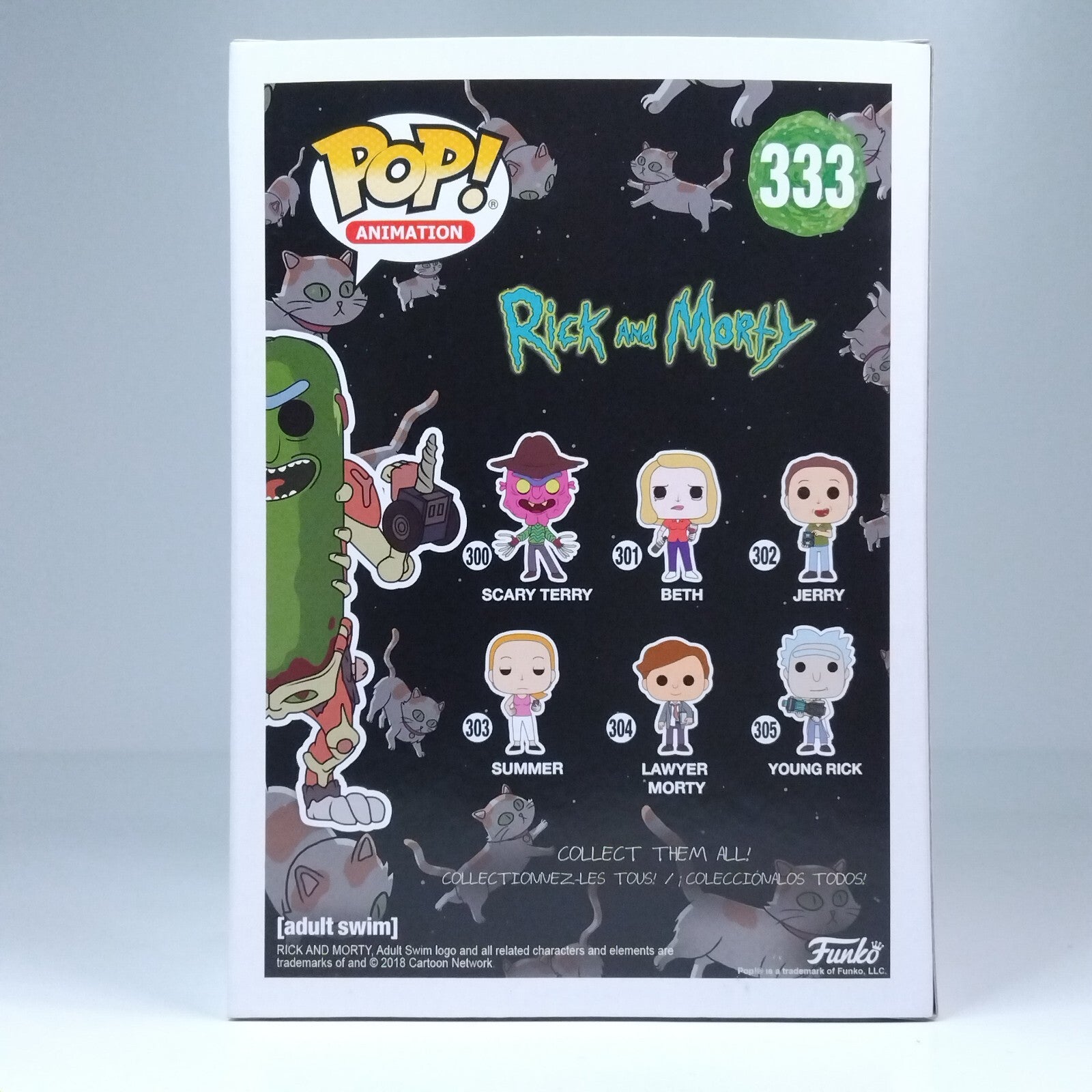 Funko Pop! Animation Rick and Morty - Pickle Rick Translucent #333
