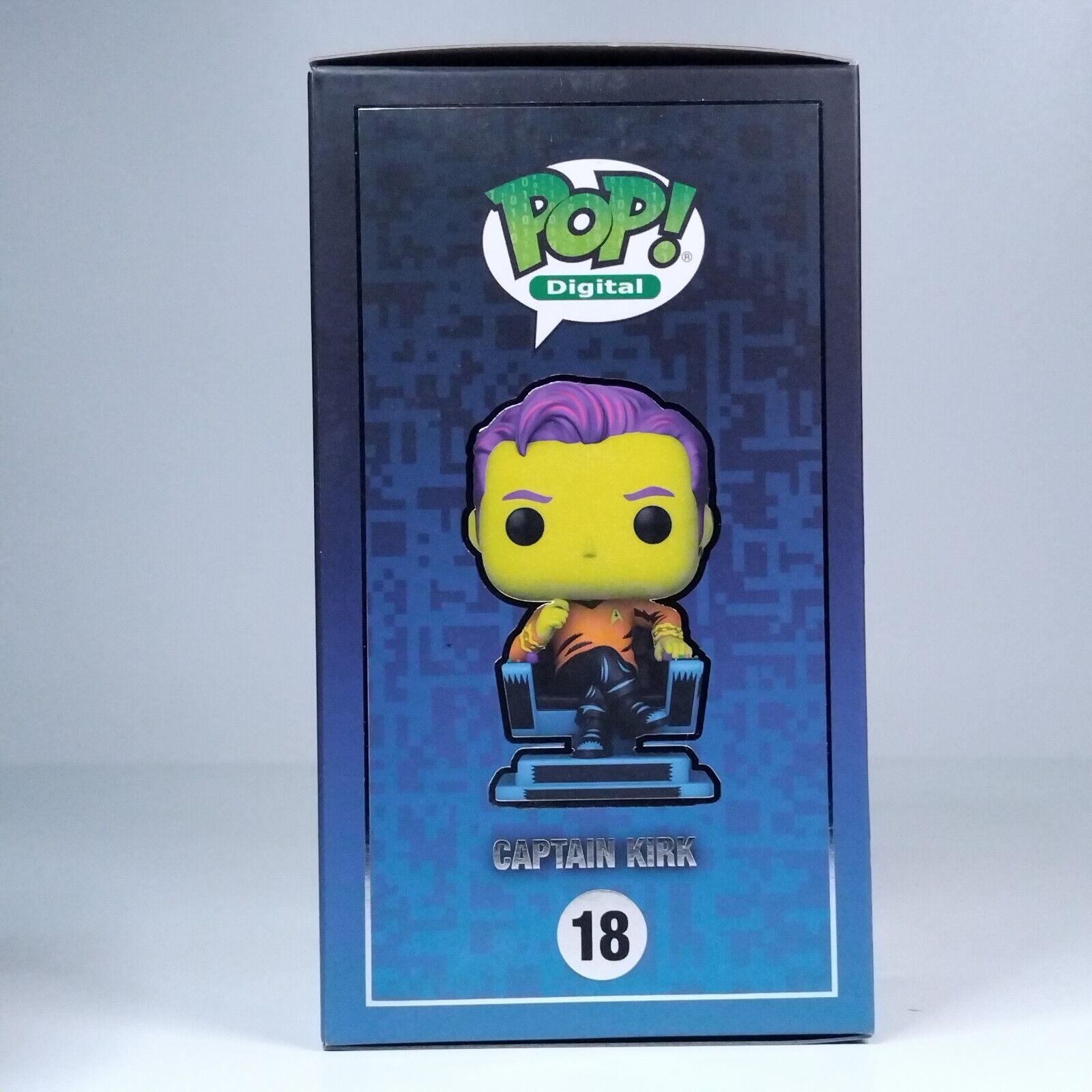 Funko Pop! Digital TV Star Trek Captain Kirk 1,967 Pcs #18