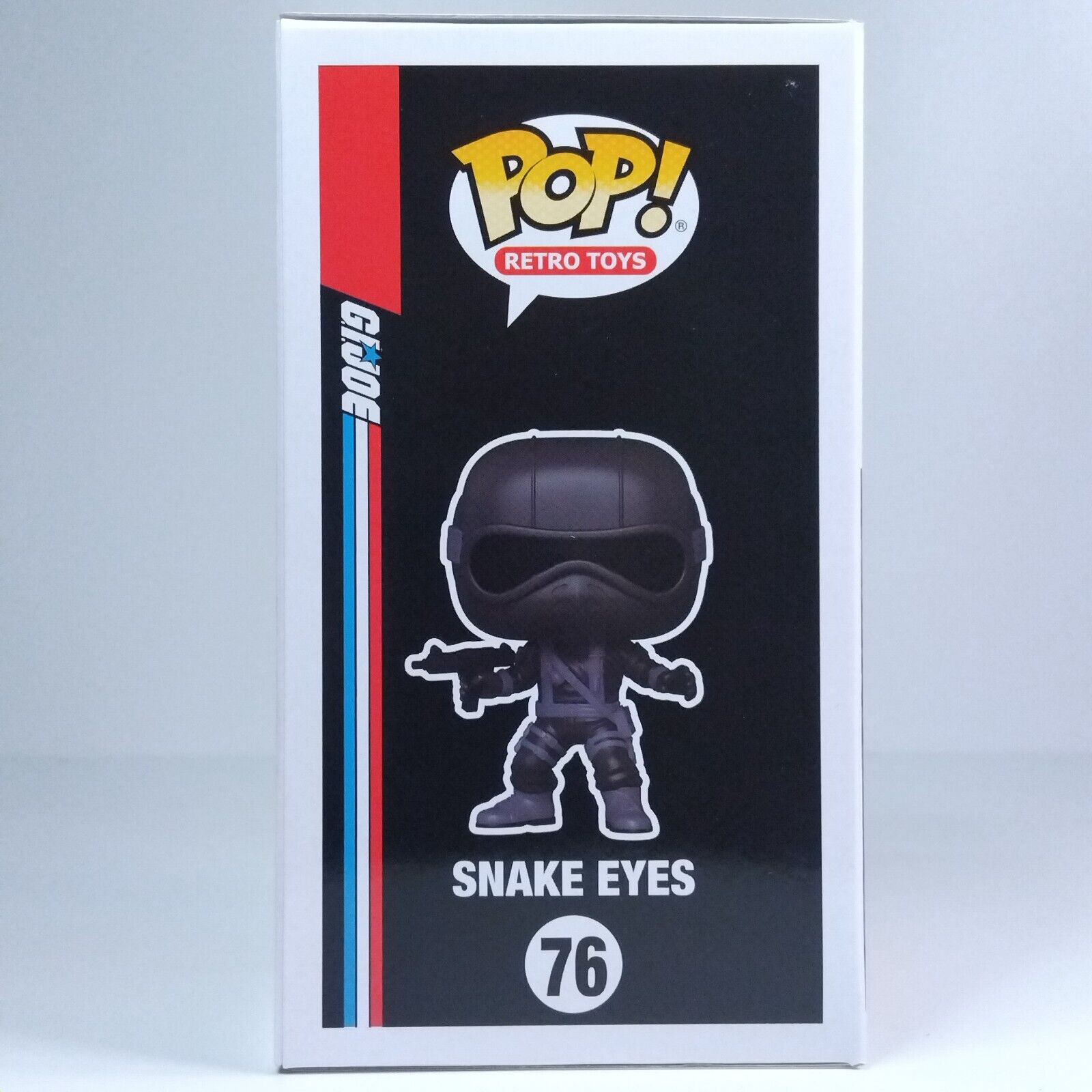 Funko Pop! Retro Toys GI Joe Snake Eyes Signed Henry Golding COA #76 WS