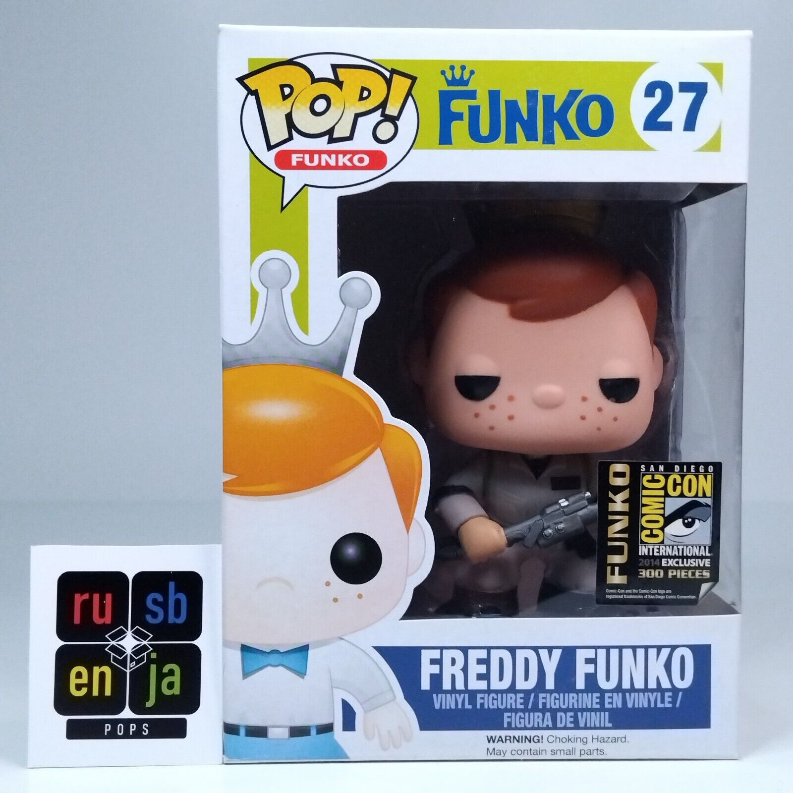 Funko Pop! Movies Ghostbusters Freddy Funko as Peter Venkman SDCC 300 Pcs #27