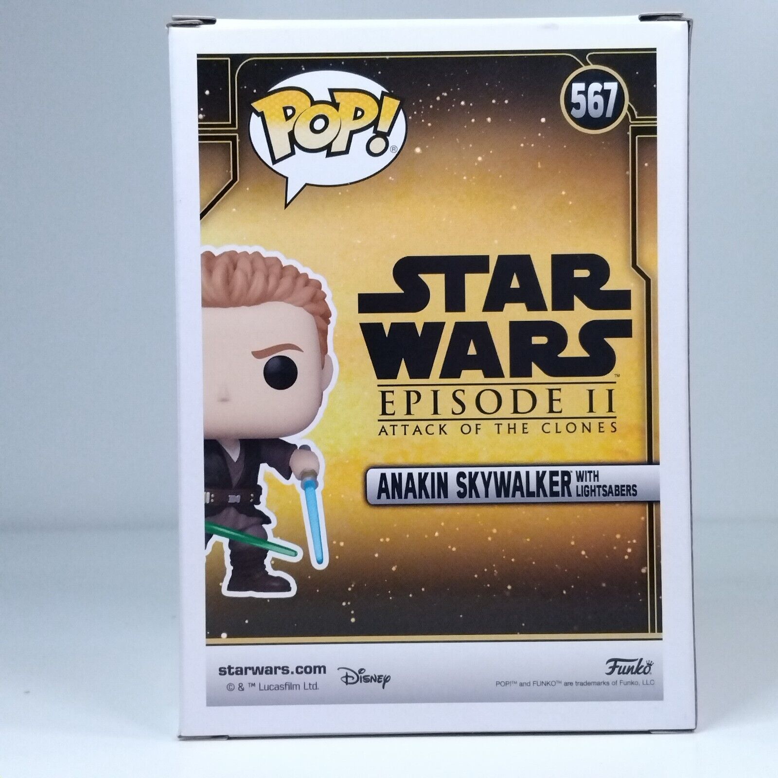 Funko Pop! Star Wars Anakin Skywalker with Lightsabers Limited Edition #567