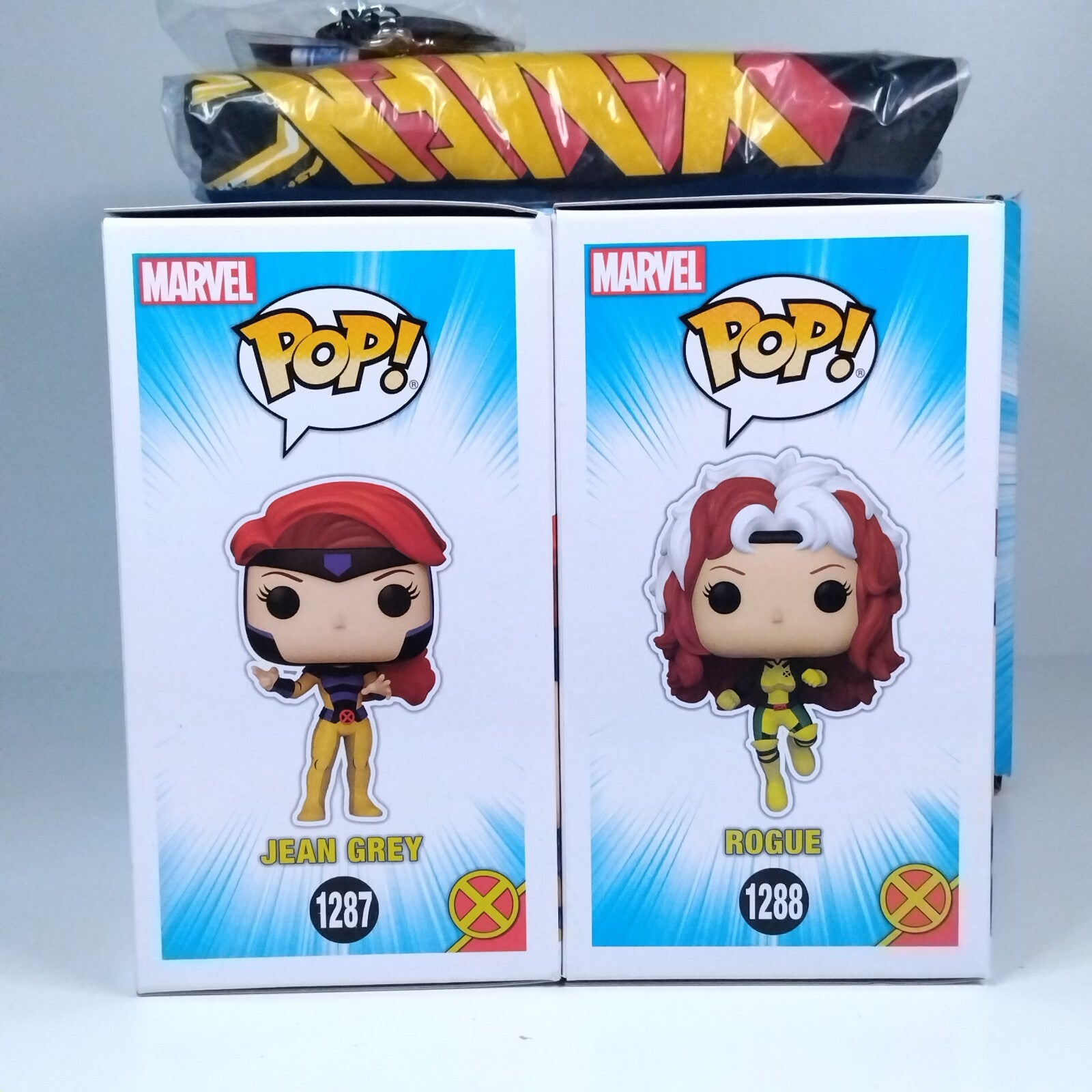 Funko Pop! Marvel Collector Corps Box X-Men '97 Jean Grey #1287 & Rogue #1288