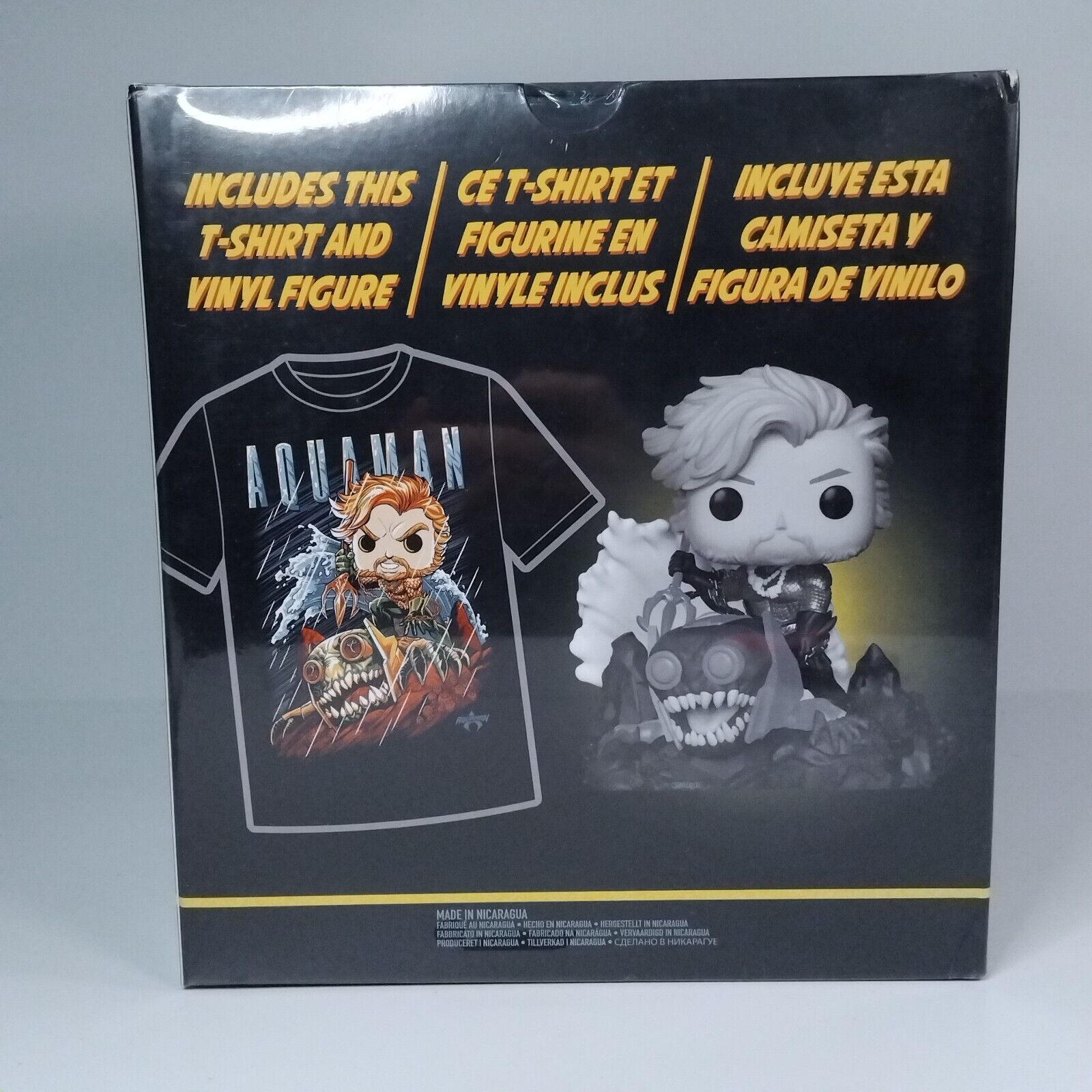 Funko Pop! DC Heroes Jim Lee Tees Large Aquaman Sealed #254