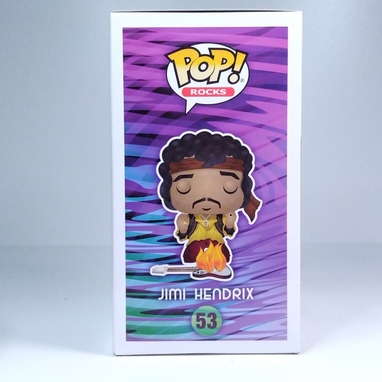 Funko Pop! Music Rocks Purple Haze Properties Jimi Hendrix Exclusive #53