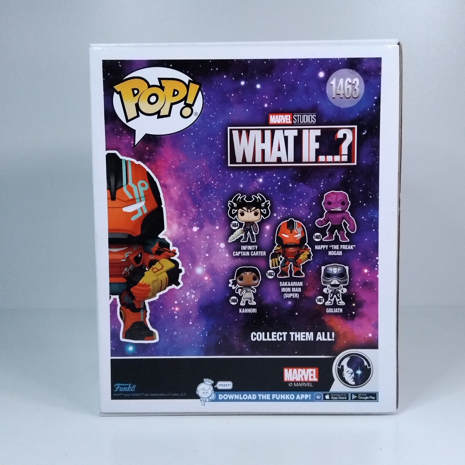 Funko Pop! Marvel What If 6" Inch Sakaarian Iron Man #1463