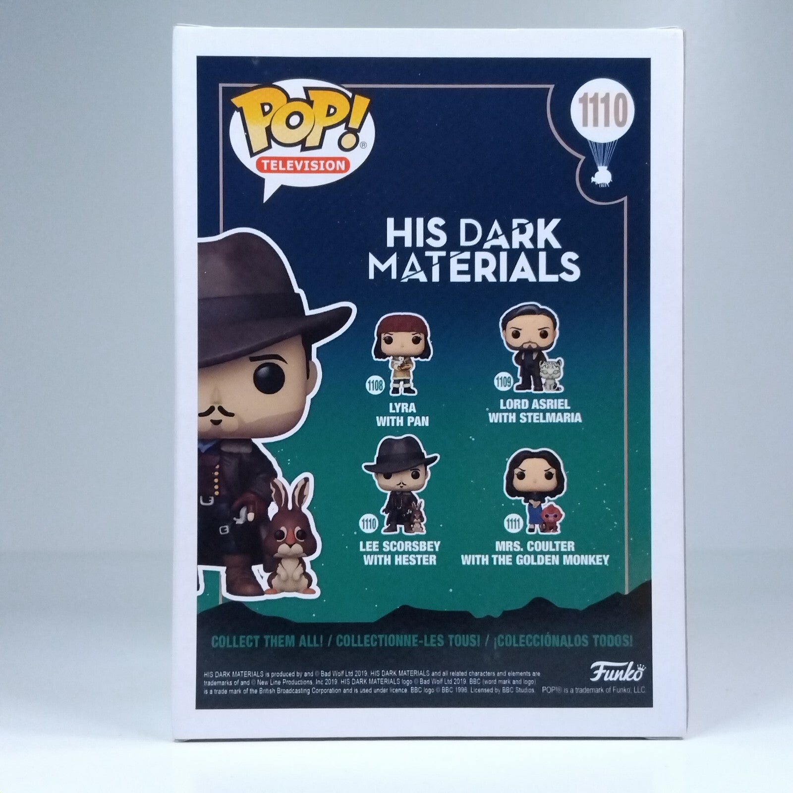 Funko Pop! TV His Dark Materials Lee Scorsbey With Hester #1110