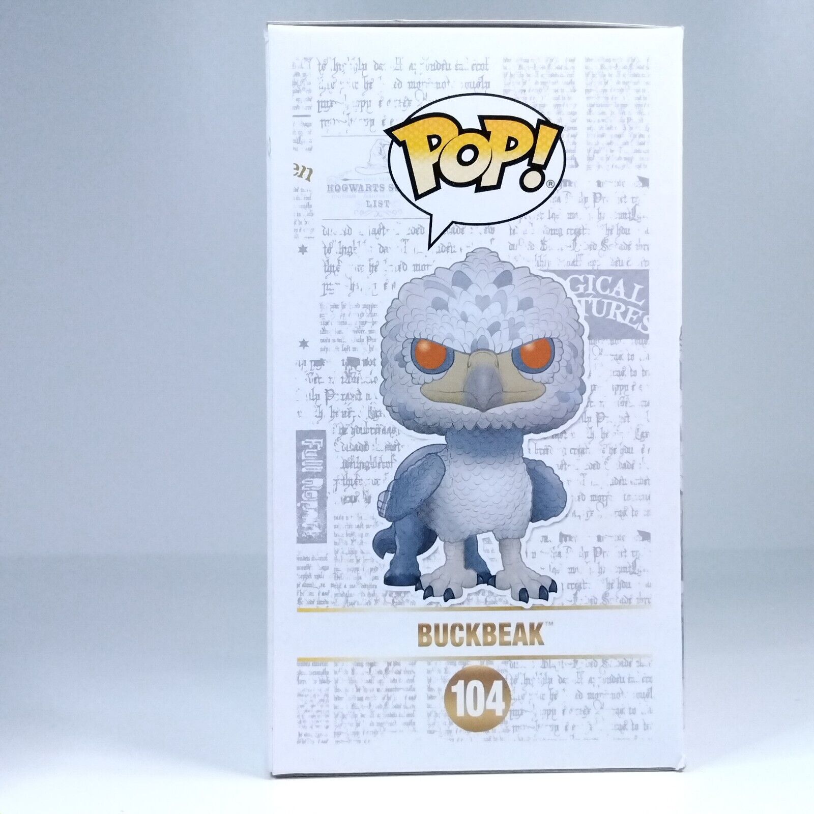 Funko Pop! Harry Potter Buckbeak Flocked Orange Eyes Hot Topic Exclusive #104