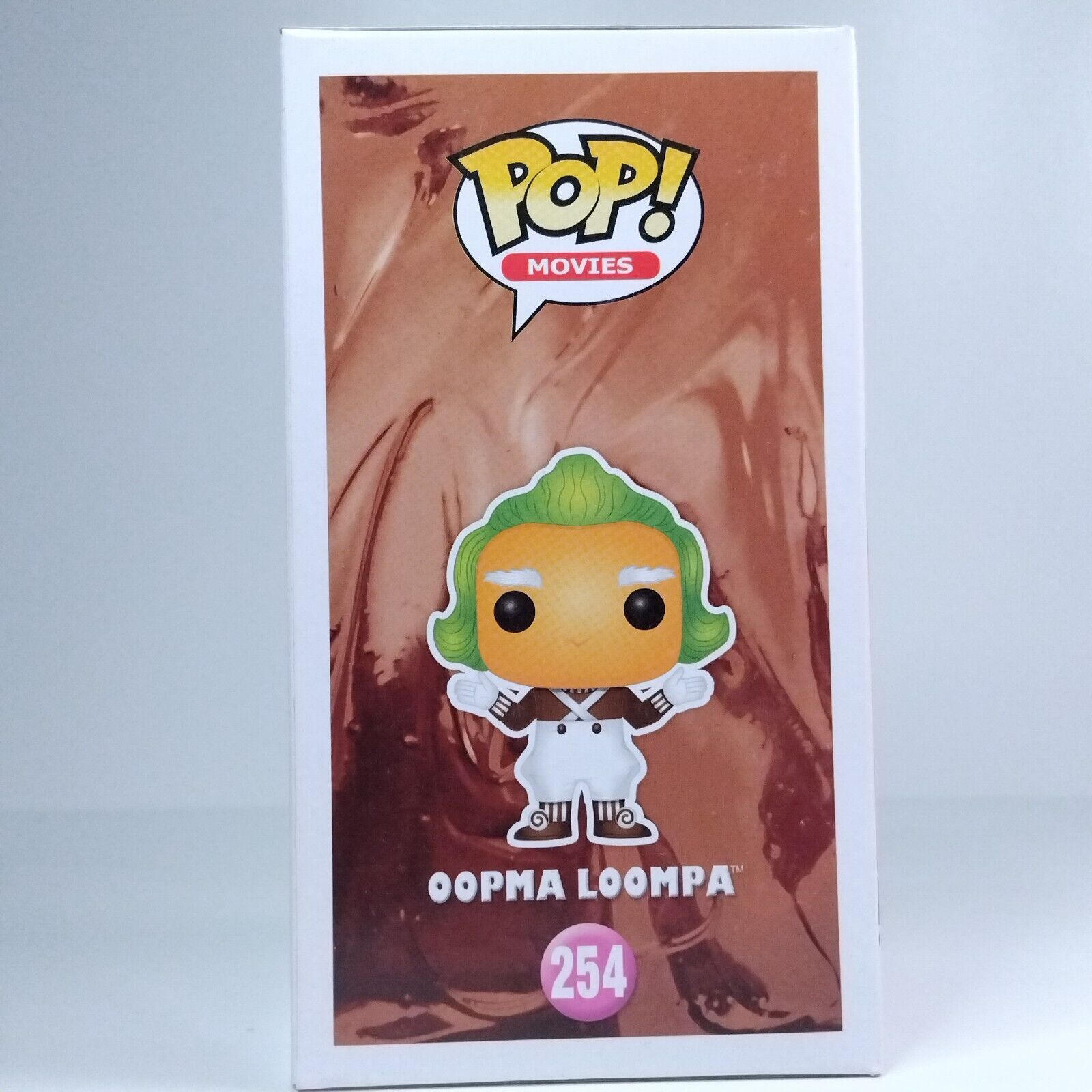 Funko Pop! Movies Willy Wonka Oompa Loompa Signed Rusty Goffe COA #254