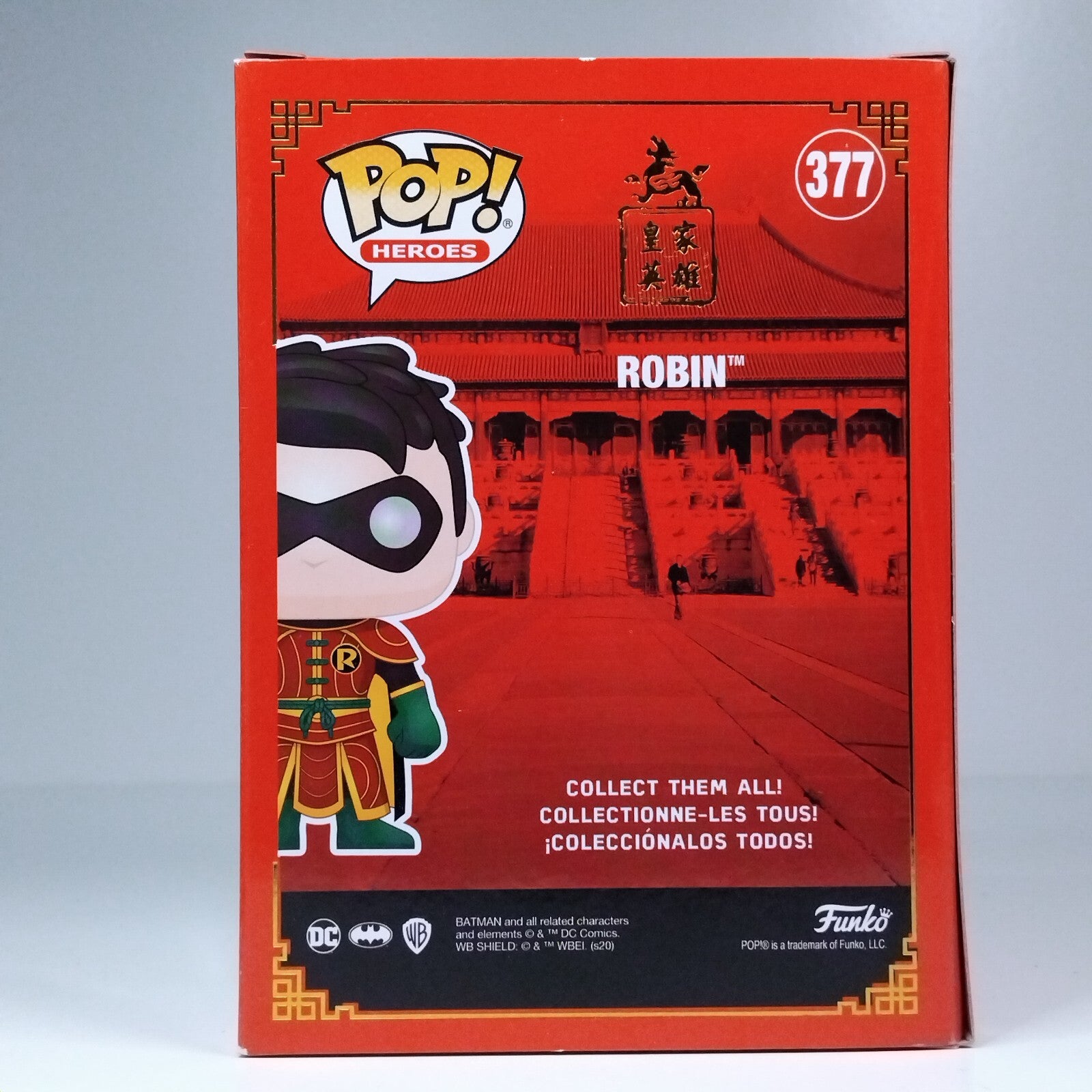 Funko Pop! DC Heroes Imperial Palace Robin Hooded Chase Edition #377