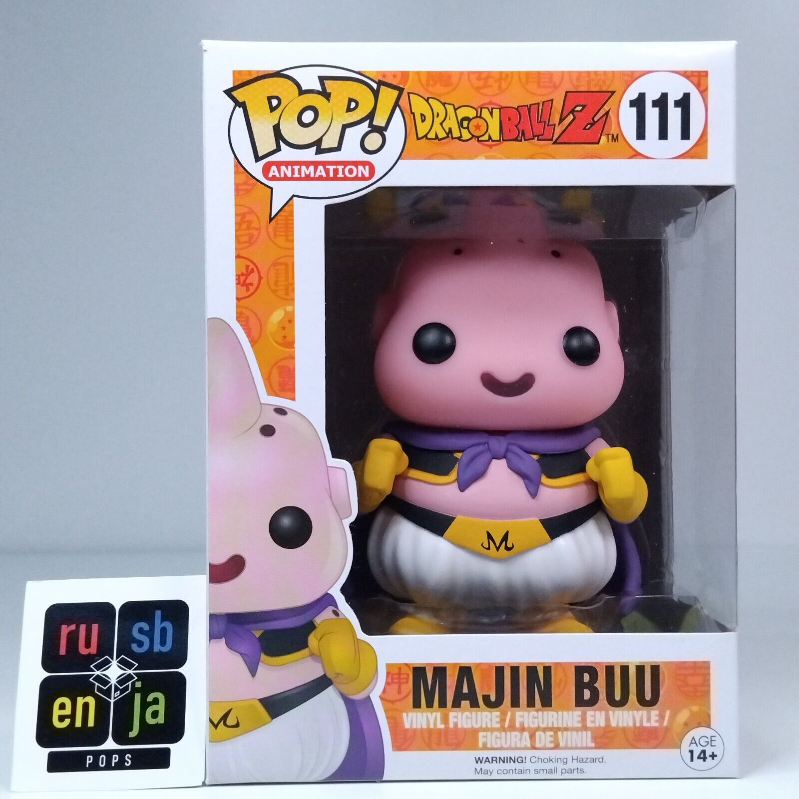 Funko Pop! Anime DBZ Dragonball Z Majin Buu #111