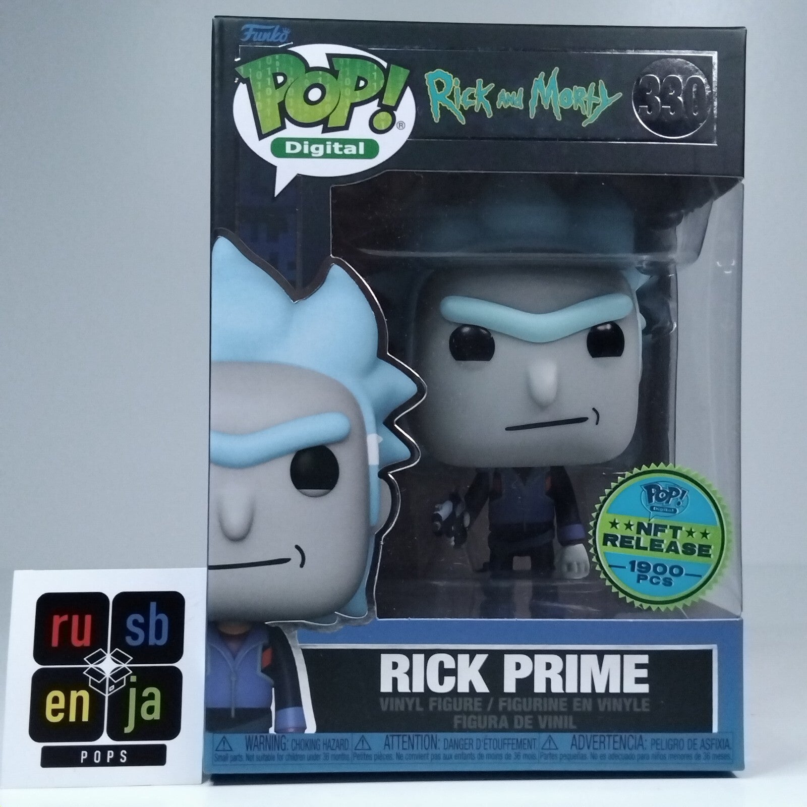 Funko Pop! Digital Animation Rick & Morty Rick Prime 1,900 Pcs #330