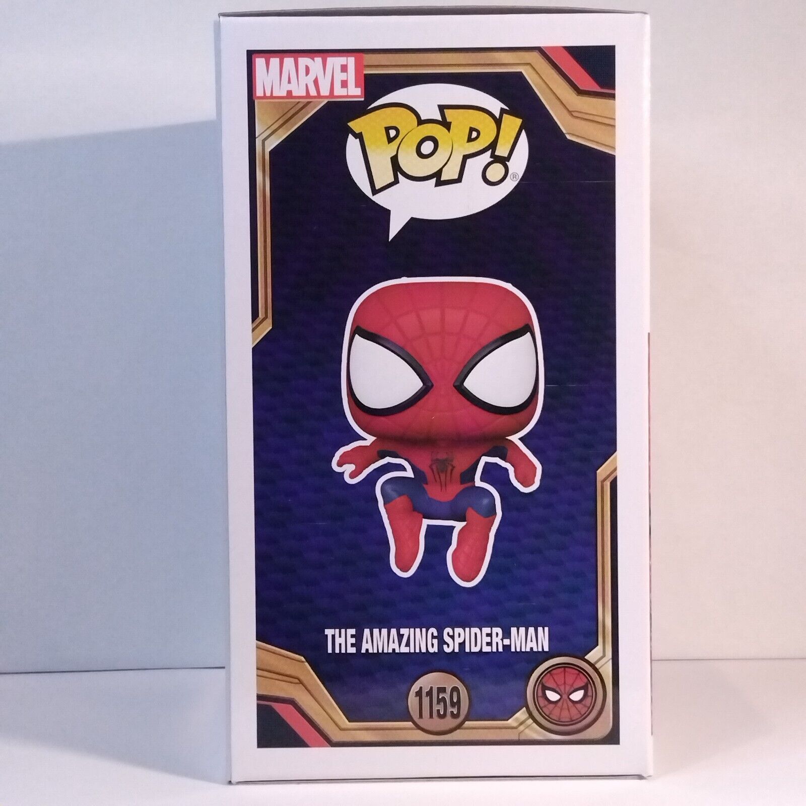 Funko Pop! Marvel The Amazing Spider-Man Signed Andrew Garfield COA #1159 WS