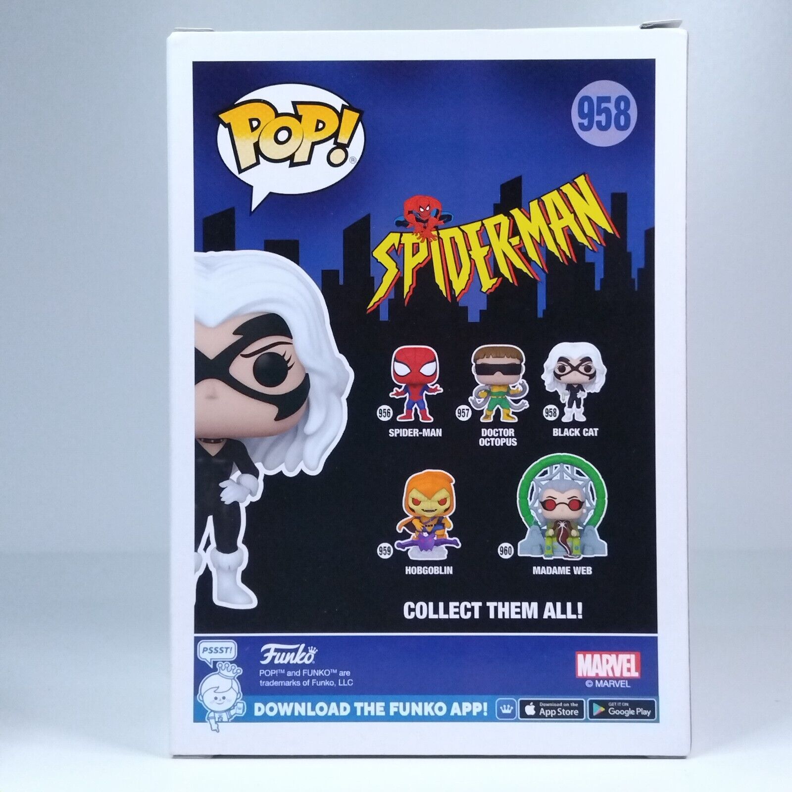 Funko Pop! Marvel Spider-Man Black Cat Special Edition #958