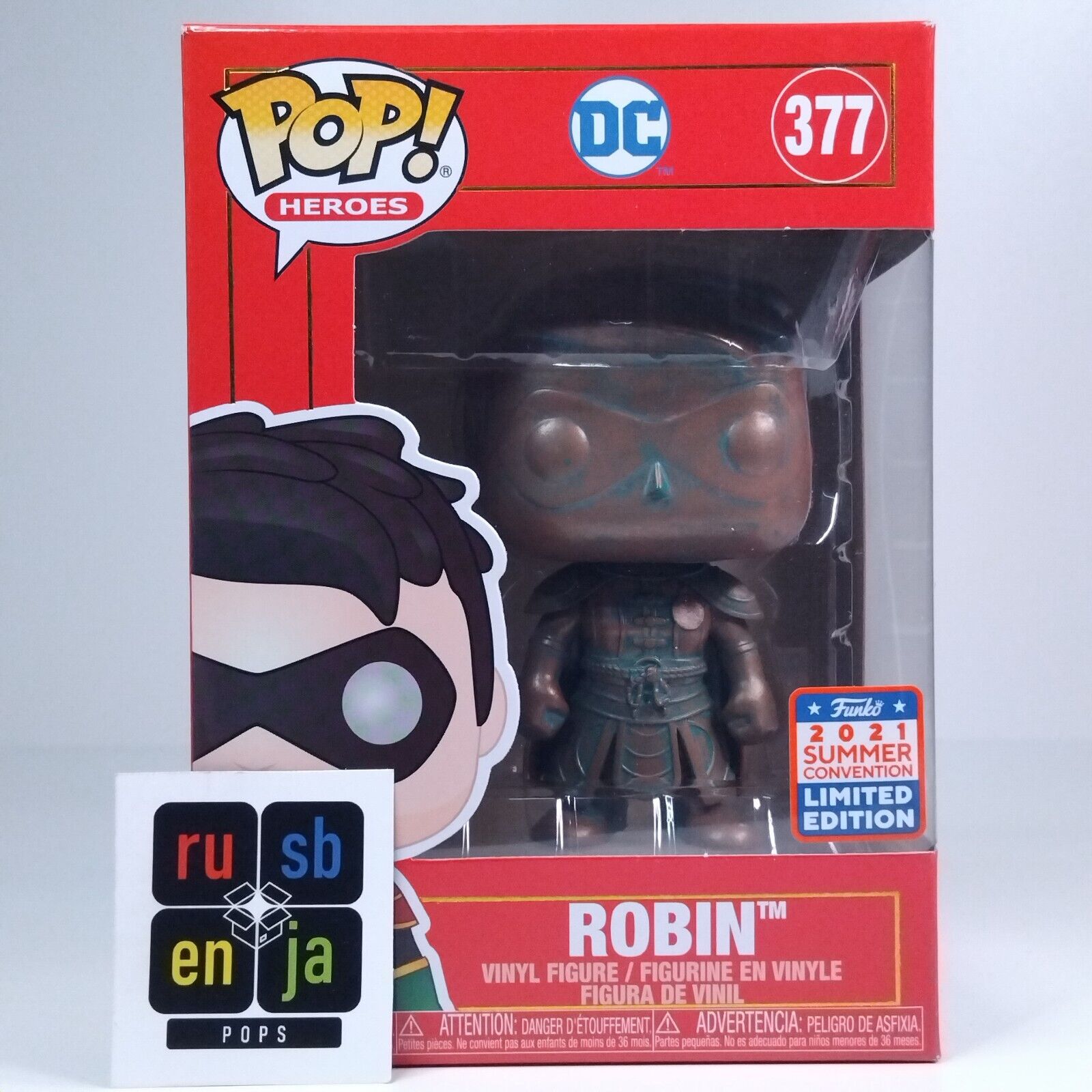 Funko Pop! DC Heroes Imperial Palace Robin Patina Limited Edition #377