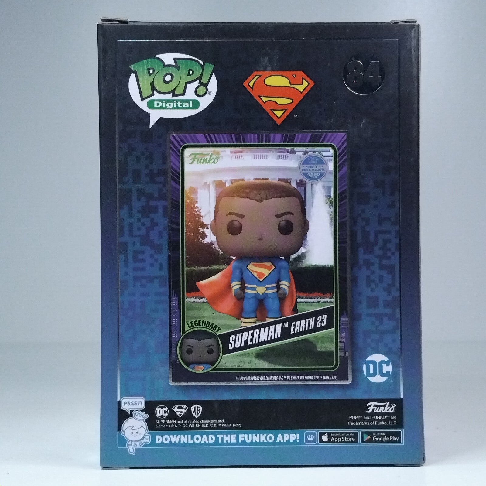 Funko Pop! Digital DC Heroes Superman Earth 23 4,250 Pcs #84