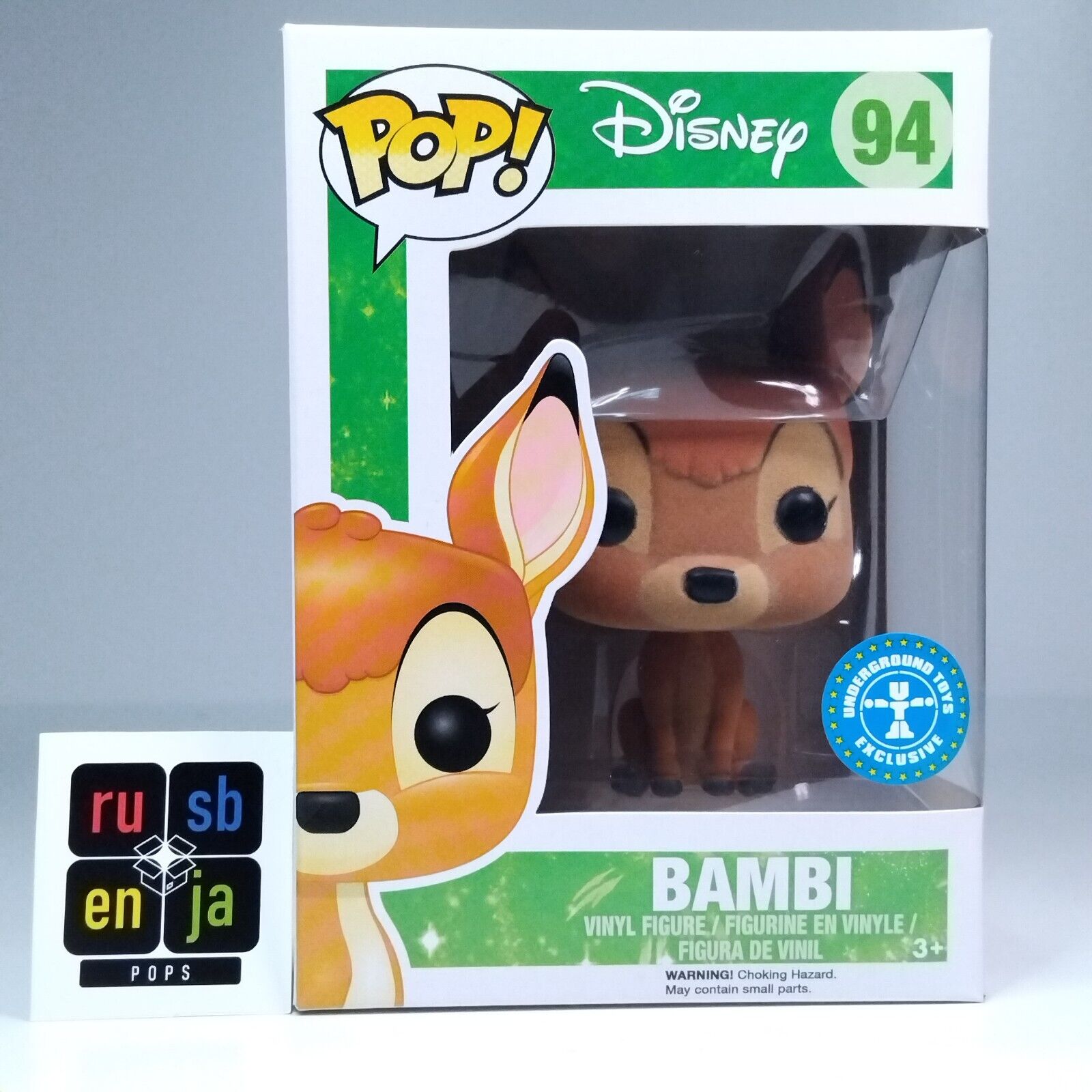 Funko Pop! Disney Bambi Flocked Exclusive #94