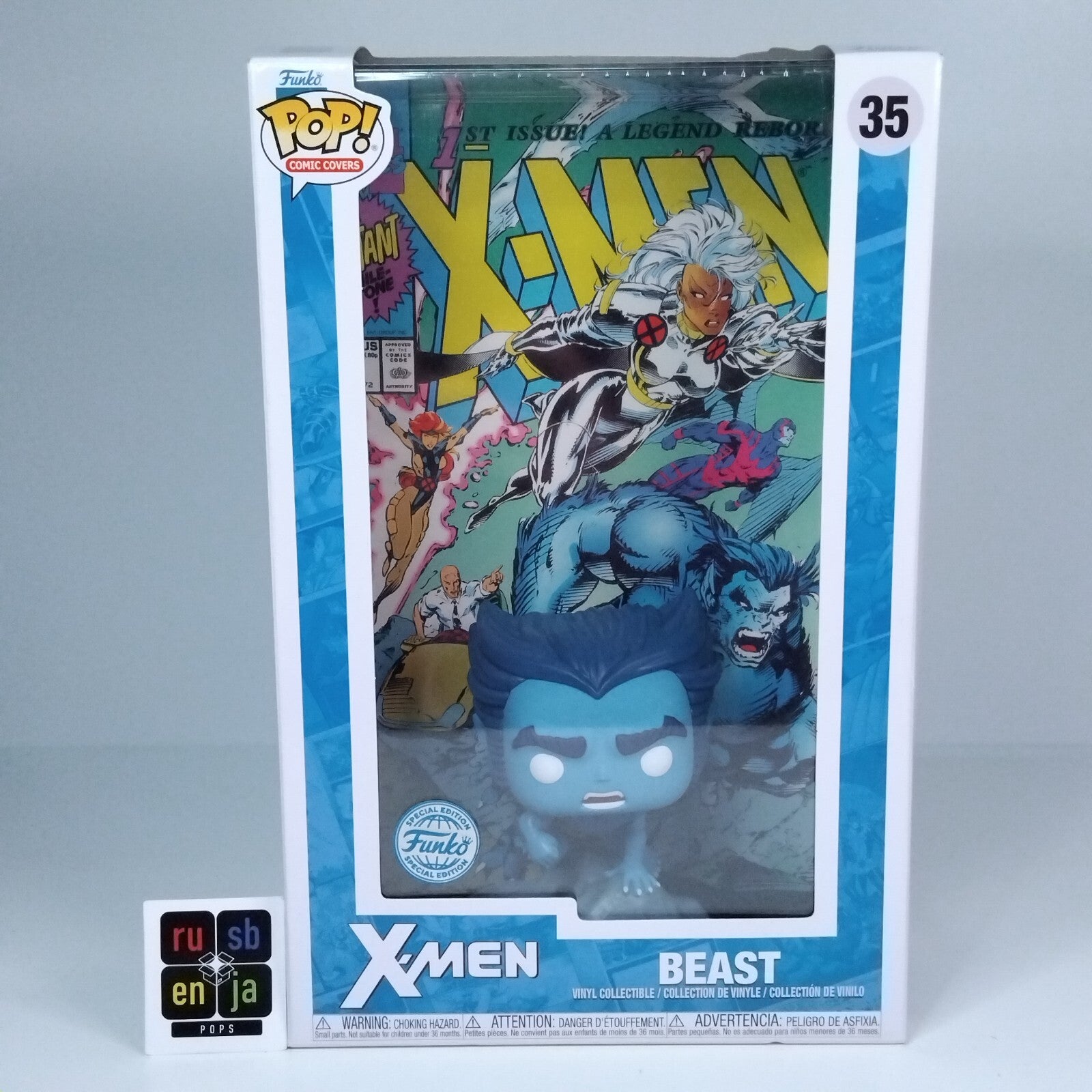 Funko Pop! Marvel Comic Covers X-Men Beast Special Edition #35