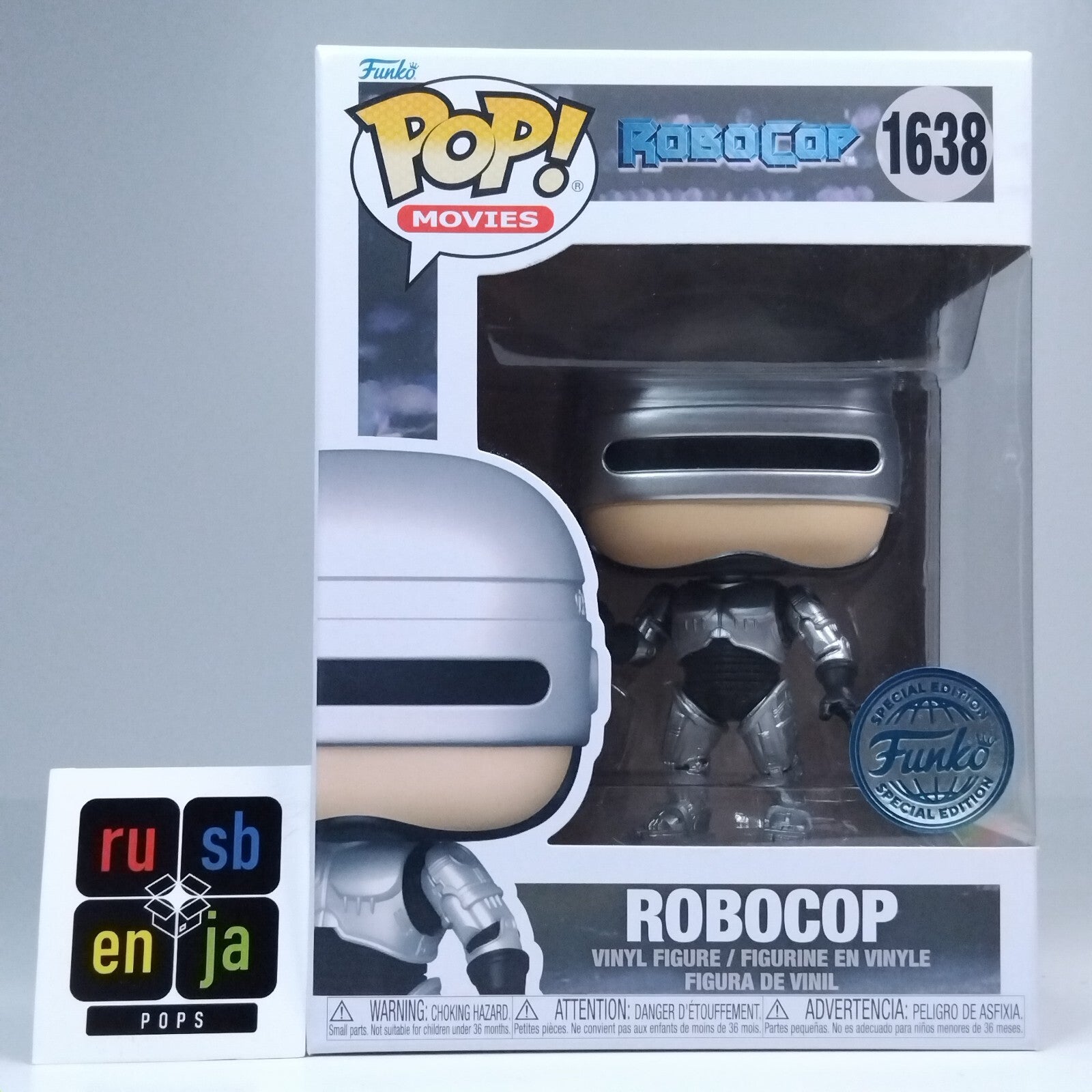 Funko Pop! Movies Robocop Metallic Special Edition #1638