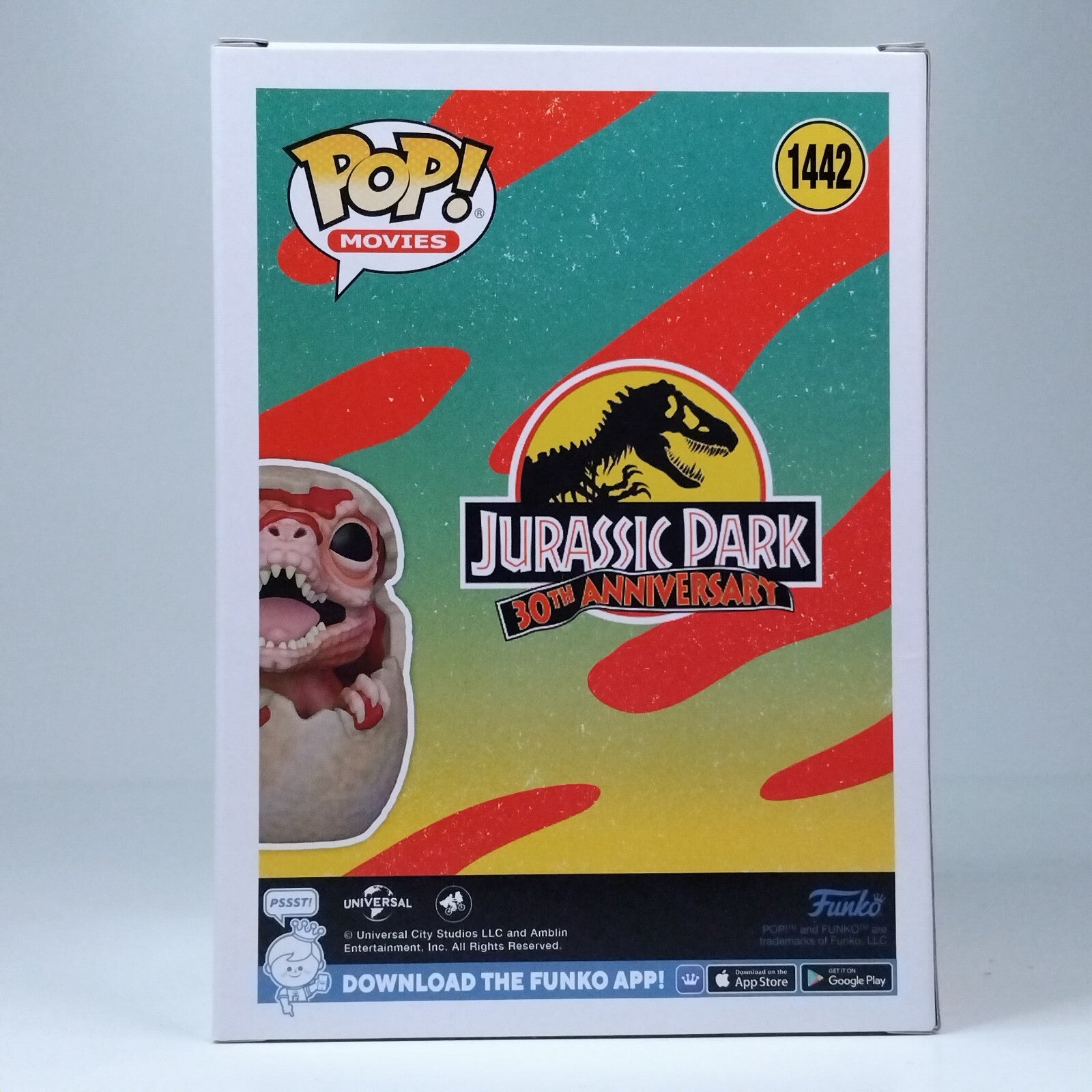 Funko Pop! Movies Jurassic Park Hatching Raptor Limited Edition #1442