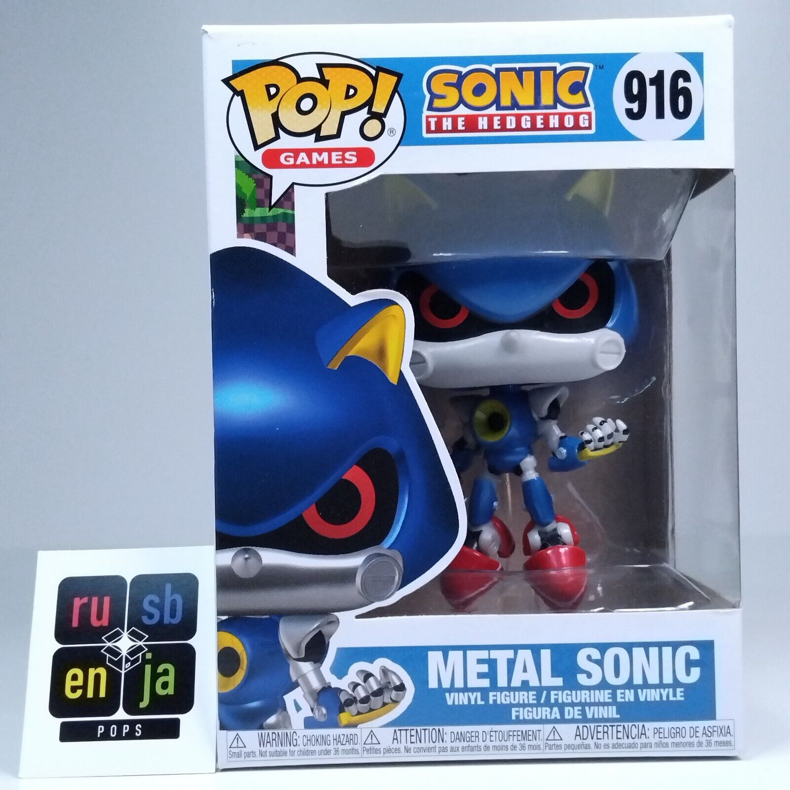 Funko Pop! Games Sonic the Hedgehog Metal Sonic #916