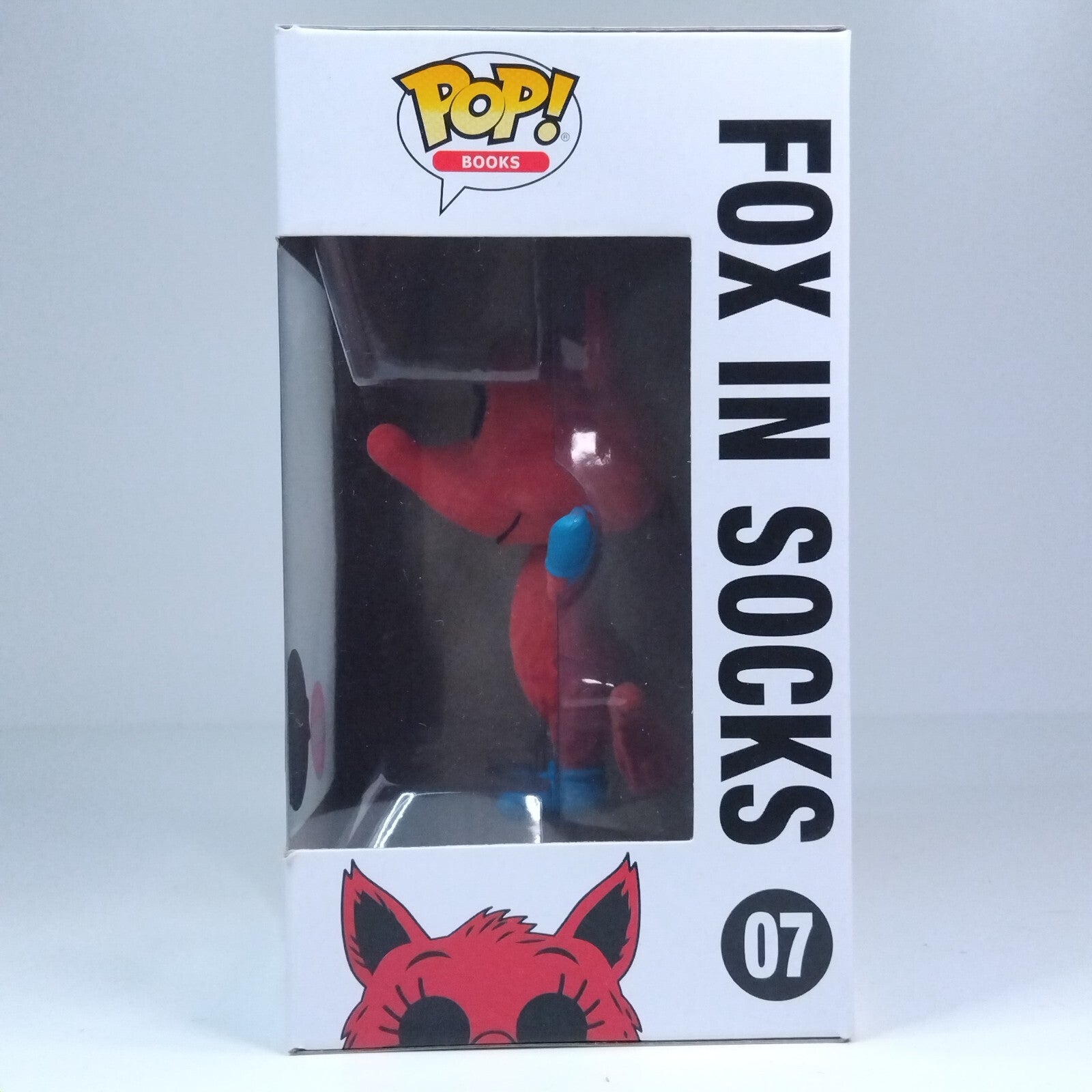Funko Pop! Books Dr Seuss Fox in Socks Flocked Exclusive #07