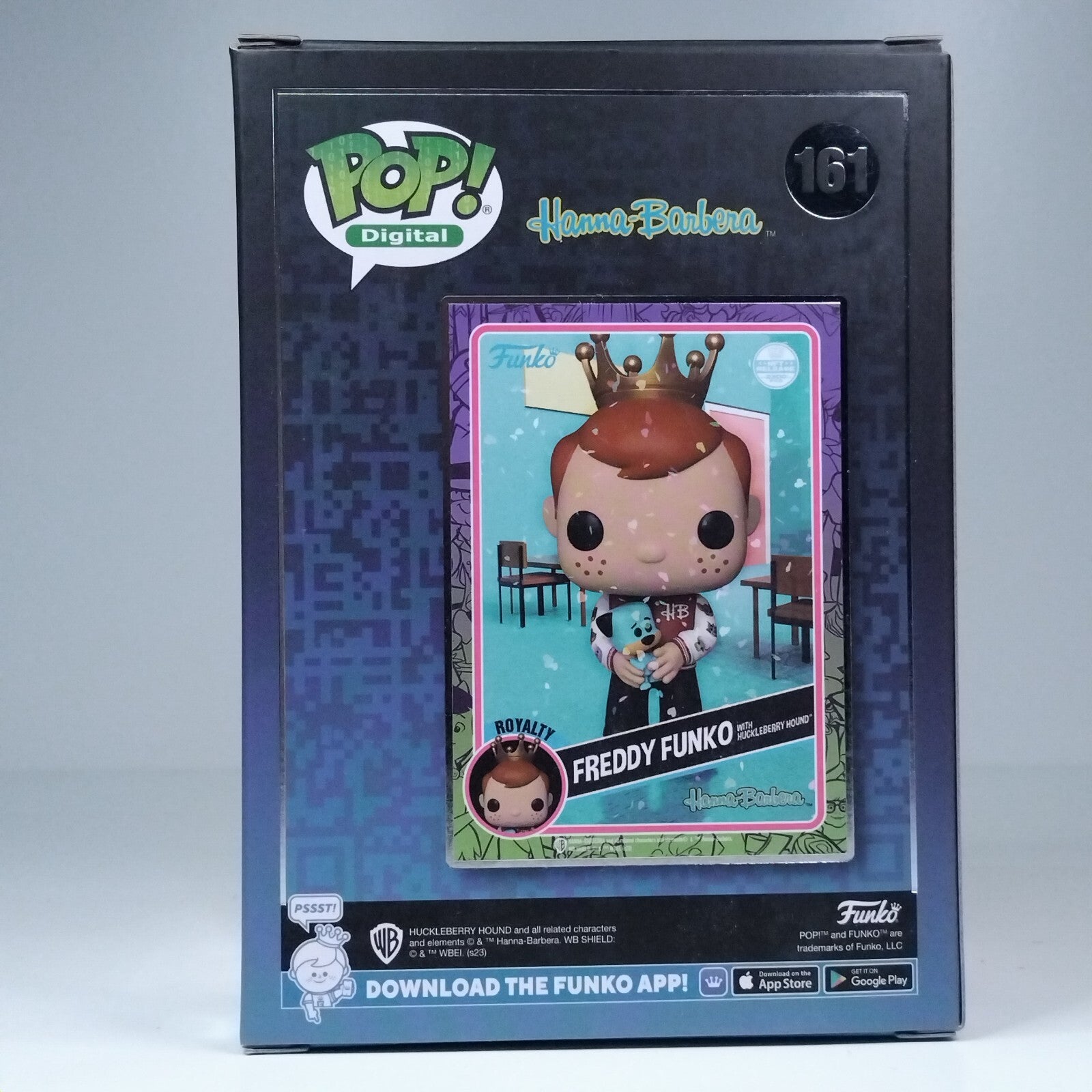 Funko Pop! Digital Animation Freddy Funko with Huckleberry Hound #161