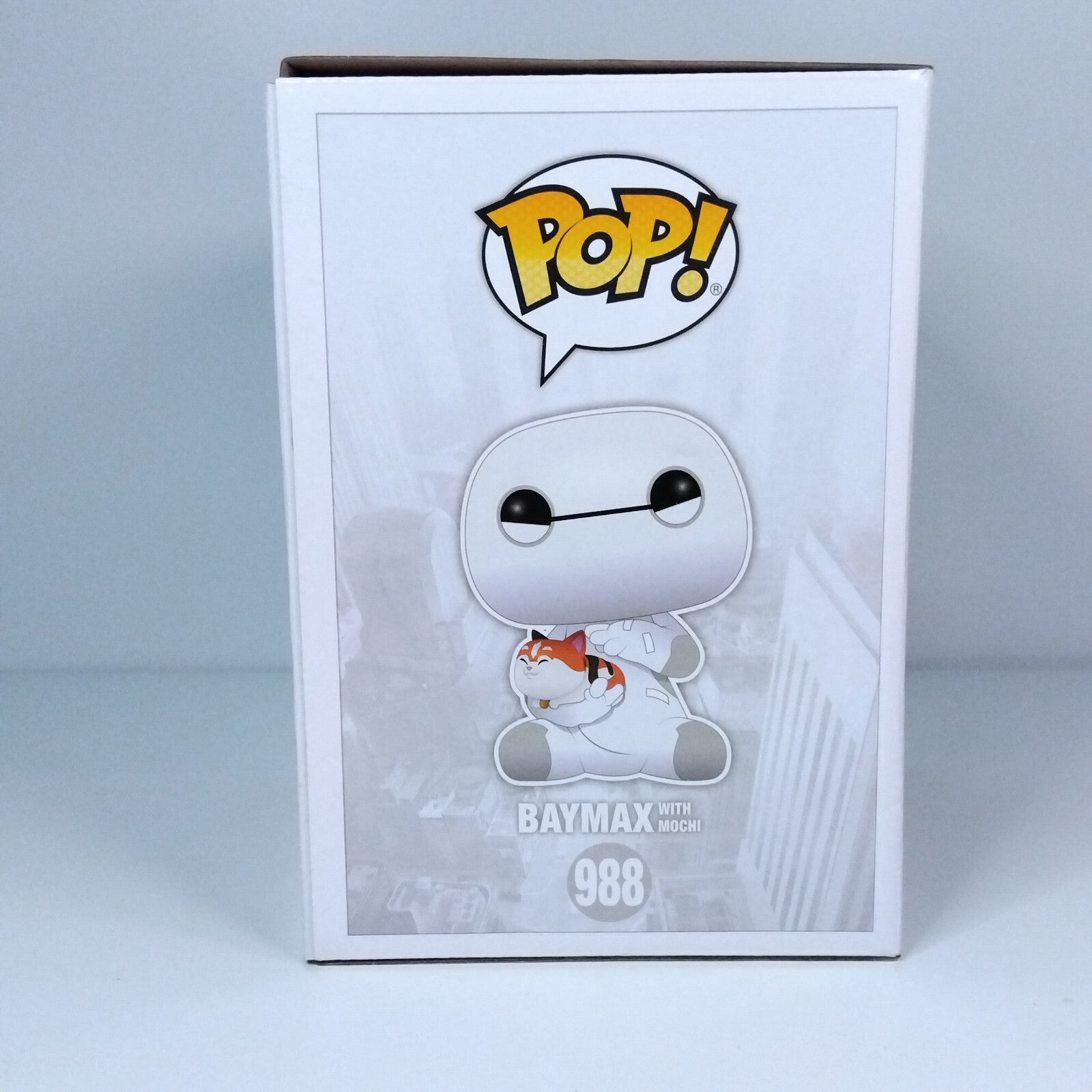 Funko Pop! Disney Big Hero 6 Baymax with Mochi 6" Inch Glow Chase Edition #988