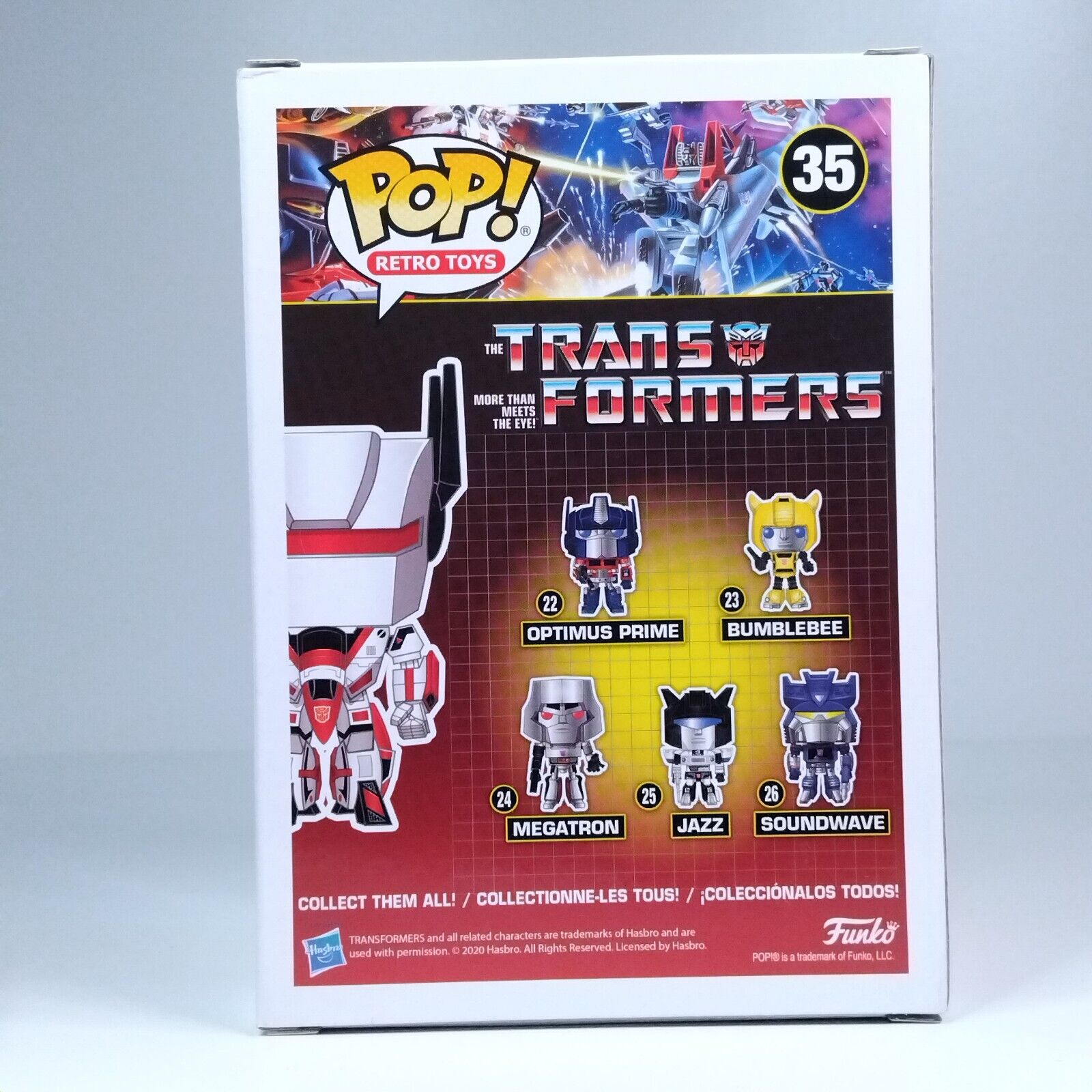 Funko Pop! TV Retro Toys Transformers Jetfire Exclusive #35