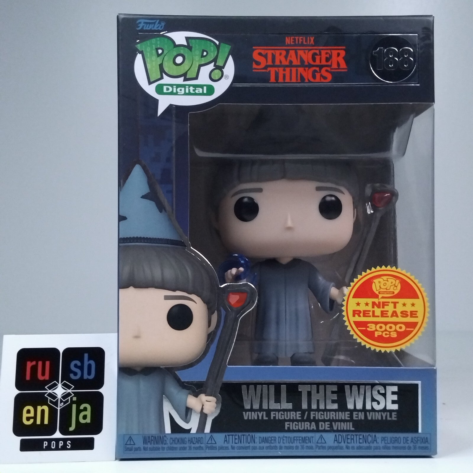 Funko Pop! Digital TV Stranger Things Will the Wise 3,000 Pcs #188