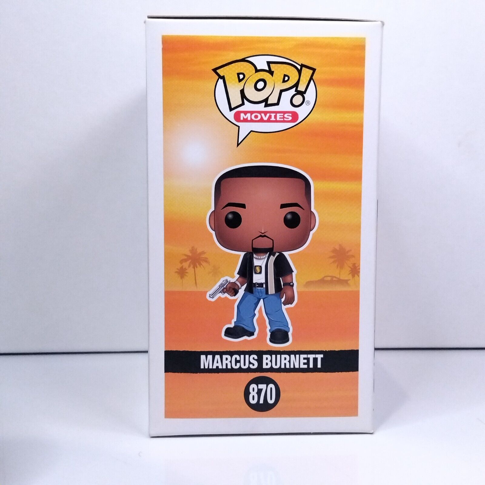 Funko Pop! Movies Bad Boys Marcus Burnett Signed Martin Lawrence COA #870 WS