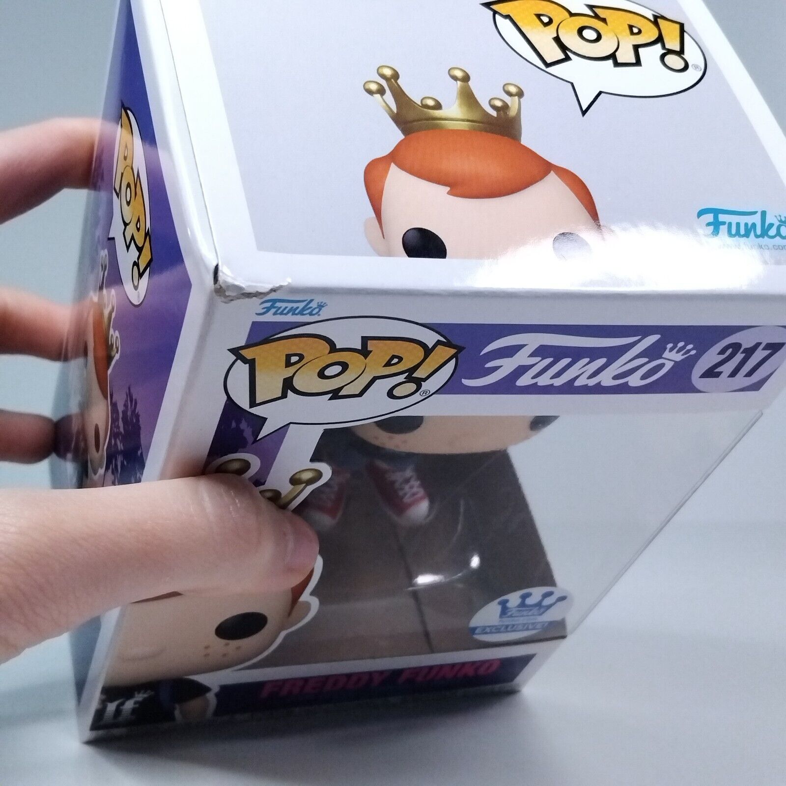 Funko Pop! Freddy Funko Loungefly Exclusive #217 BOX DAMAGE