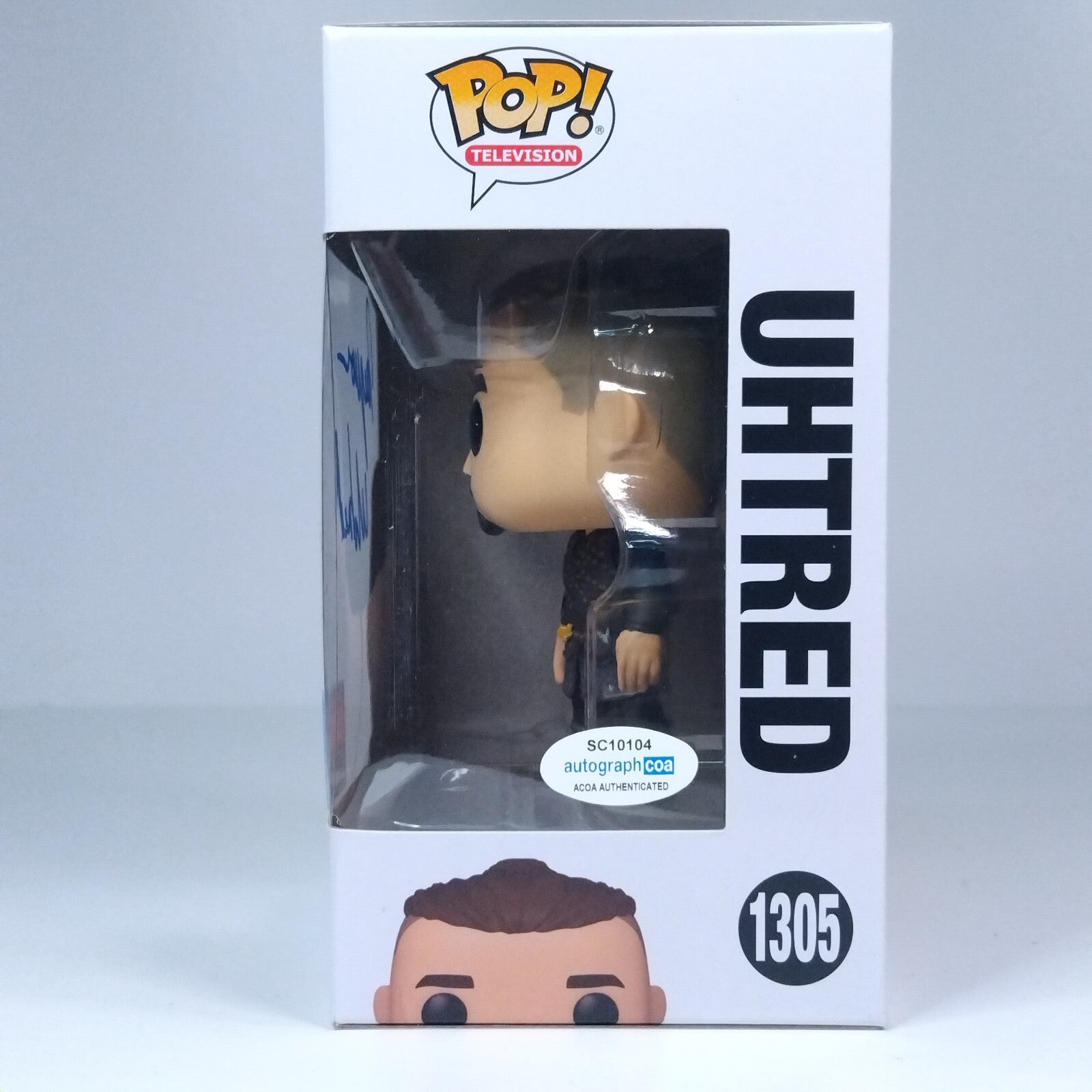 Funko Pop! TV The Last Kingdom Uhtred Signed Alexander Dreymon COA #1305