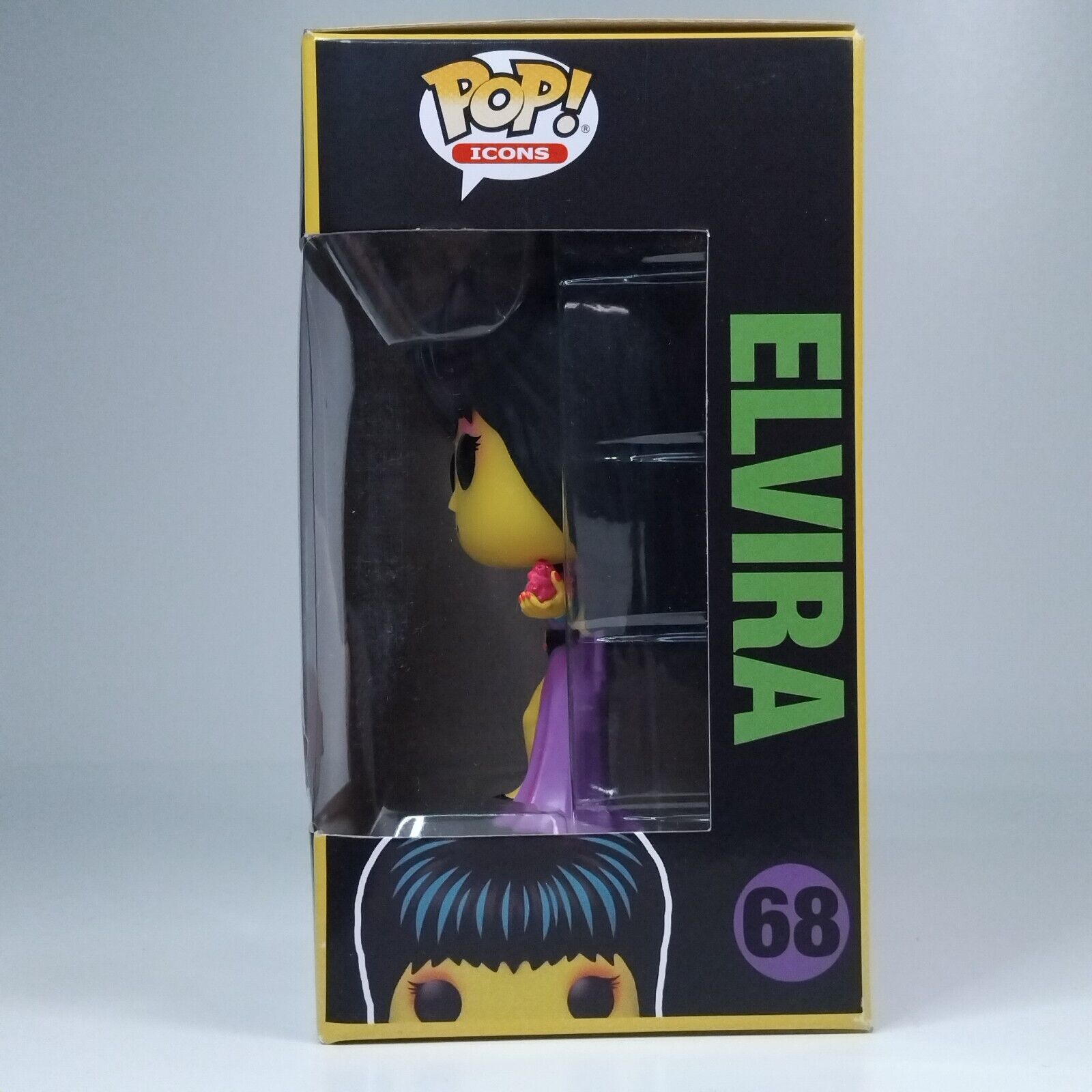 Funko Pop! Icons Blacklight Elvira Special Edition #68