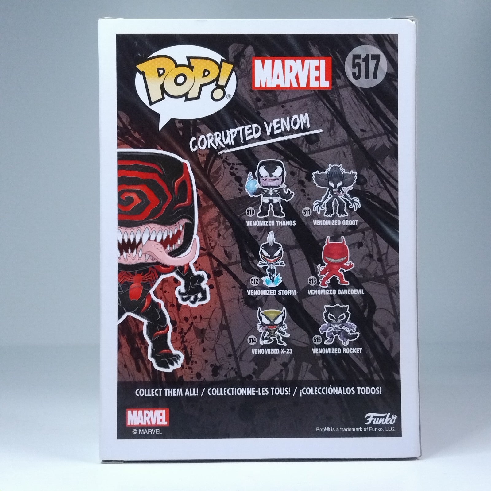 Funko Pop! Marvel Venom - Corrupted Venom Glows Special Edition #517