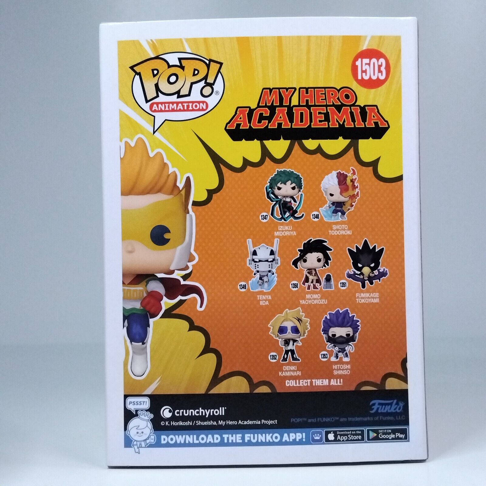 Funko Pop! Anime MHA My Hero Academia Mirio Togata Limited Edition #1503